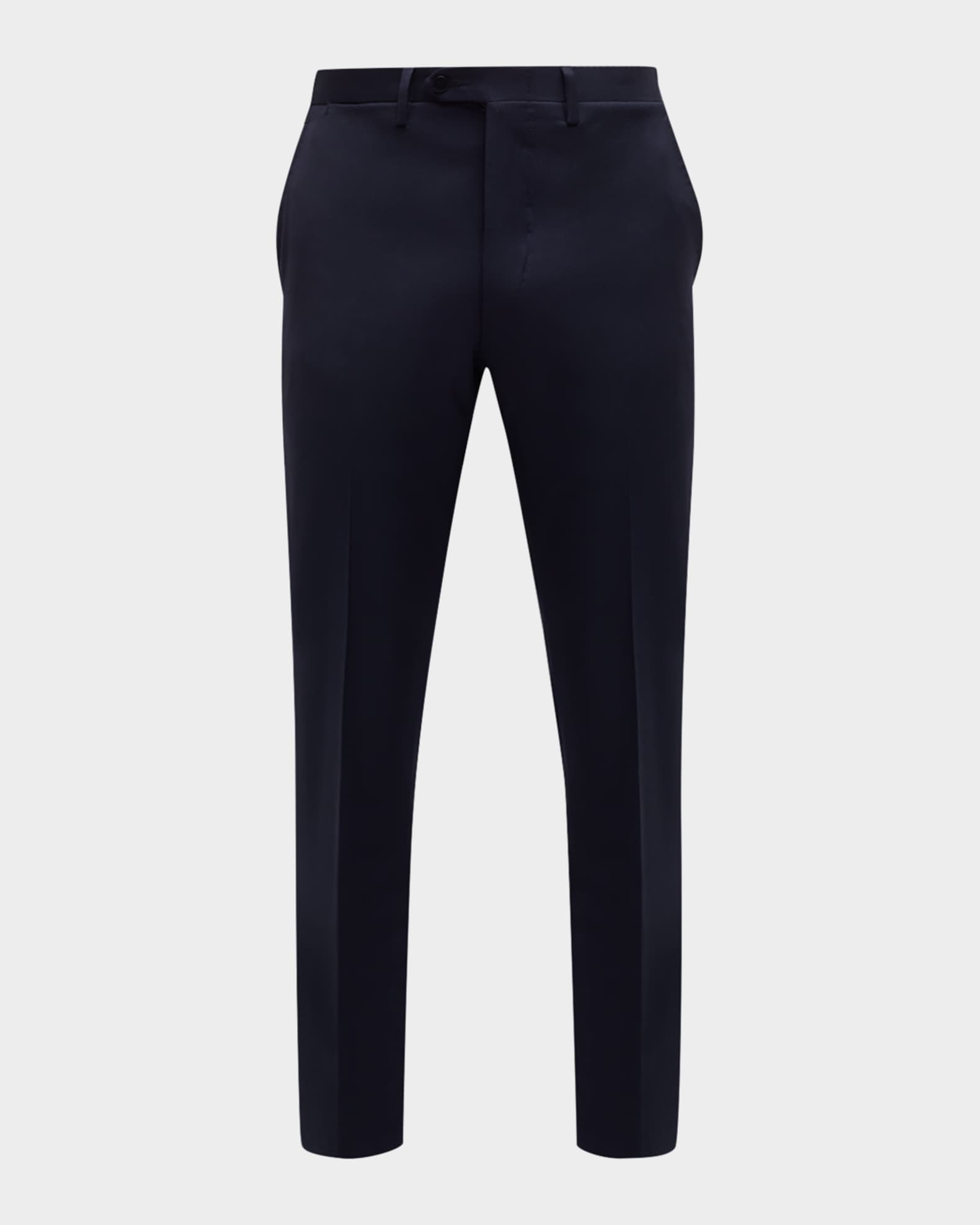 Men's Solid Twill Trousers