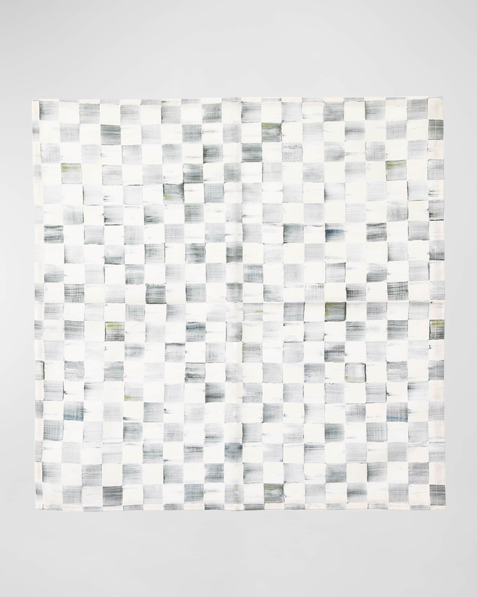 Sterling Check Napkin 1