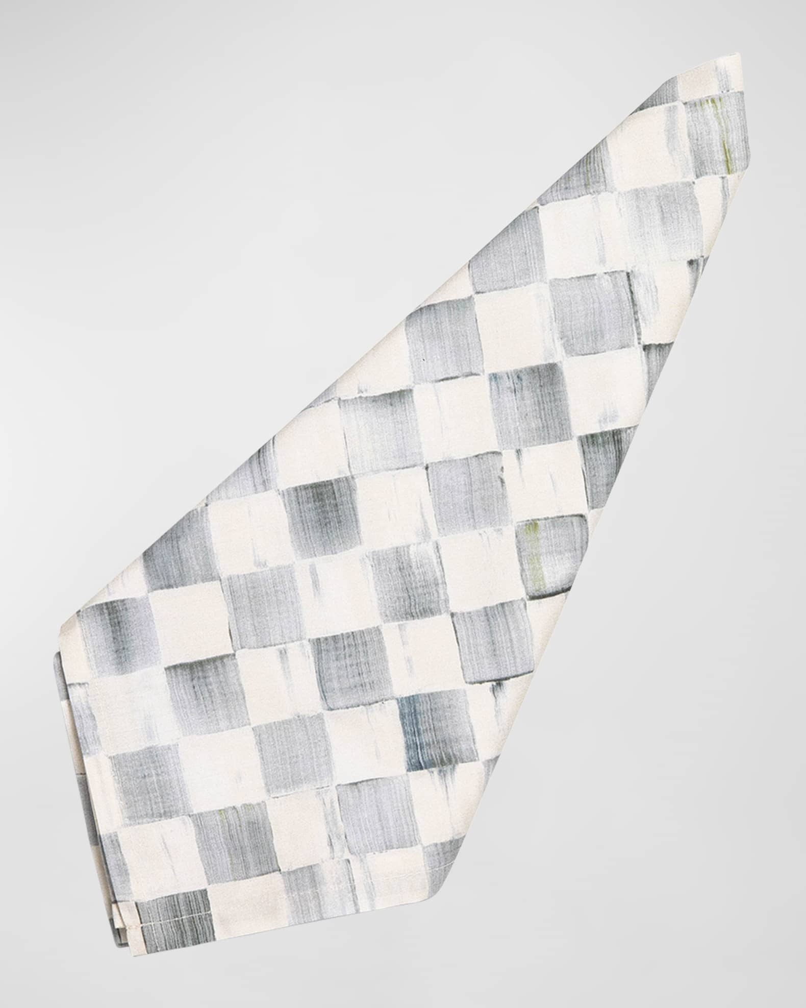 Sterling Check Napkin 0