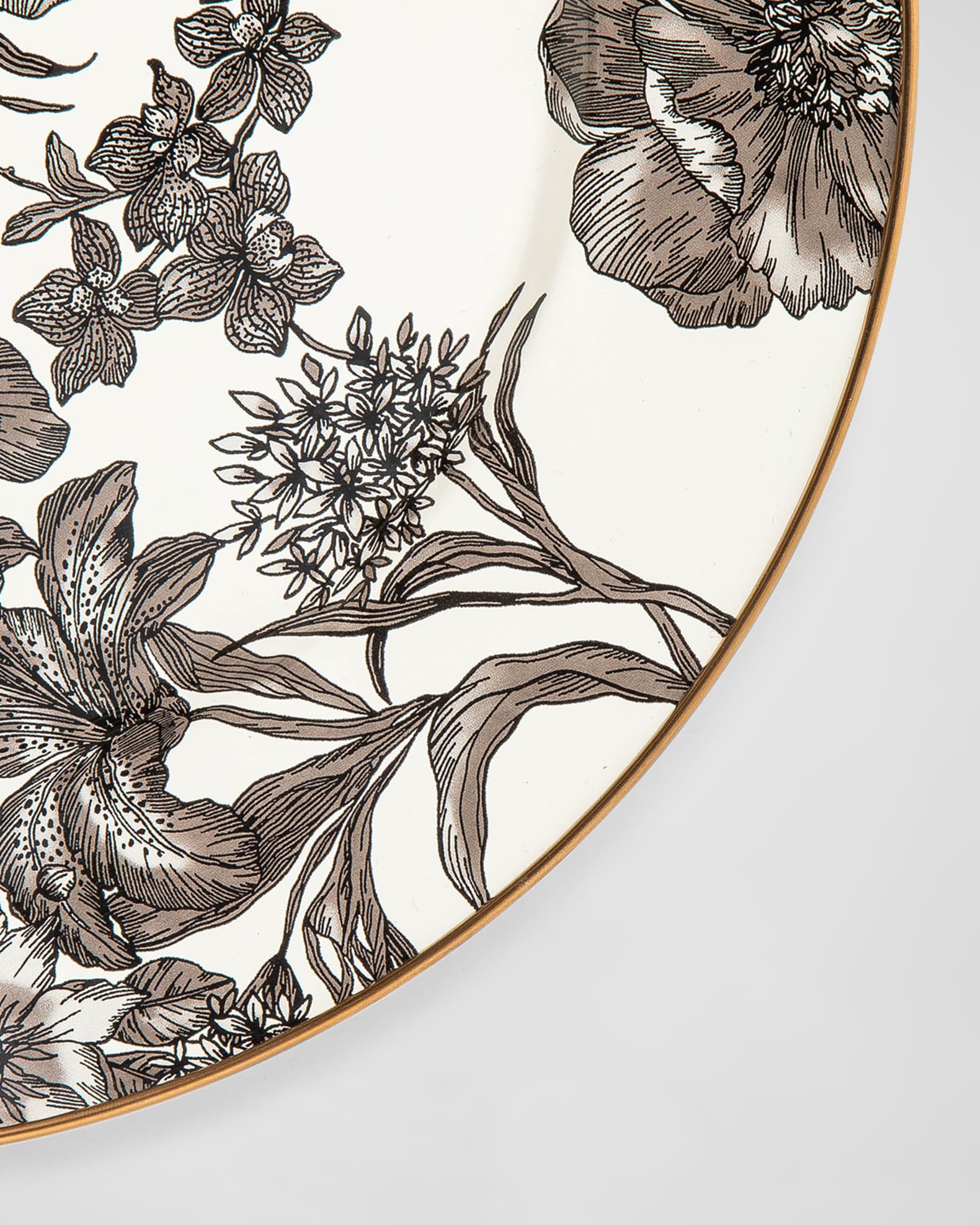 MacKenzie-Childs English Garden Charger Plate - Thumbnail 4