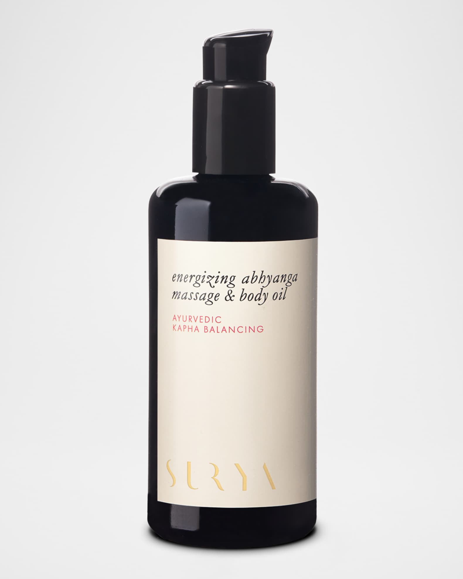 Surya Energizing Abhyanga Massage Body Oil, 6.7 oz.