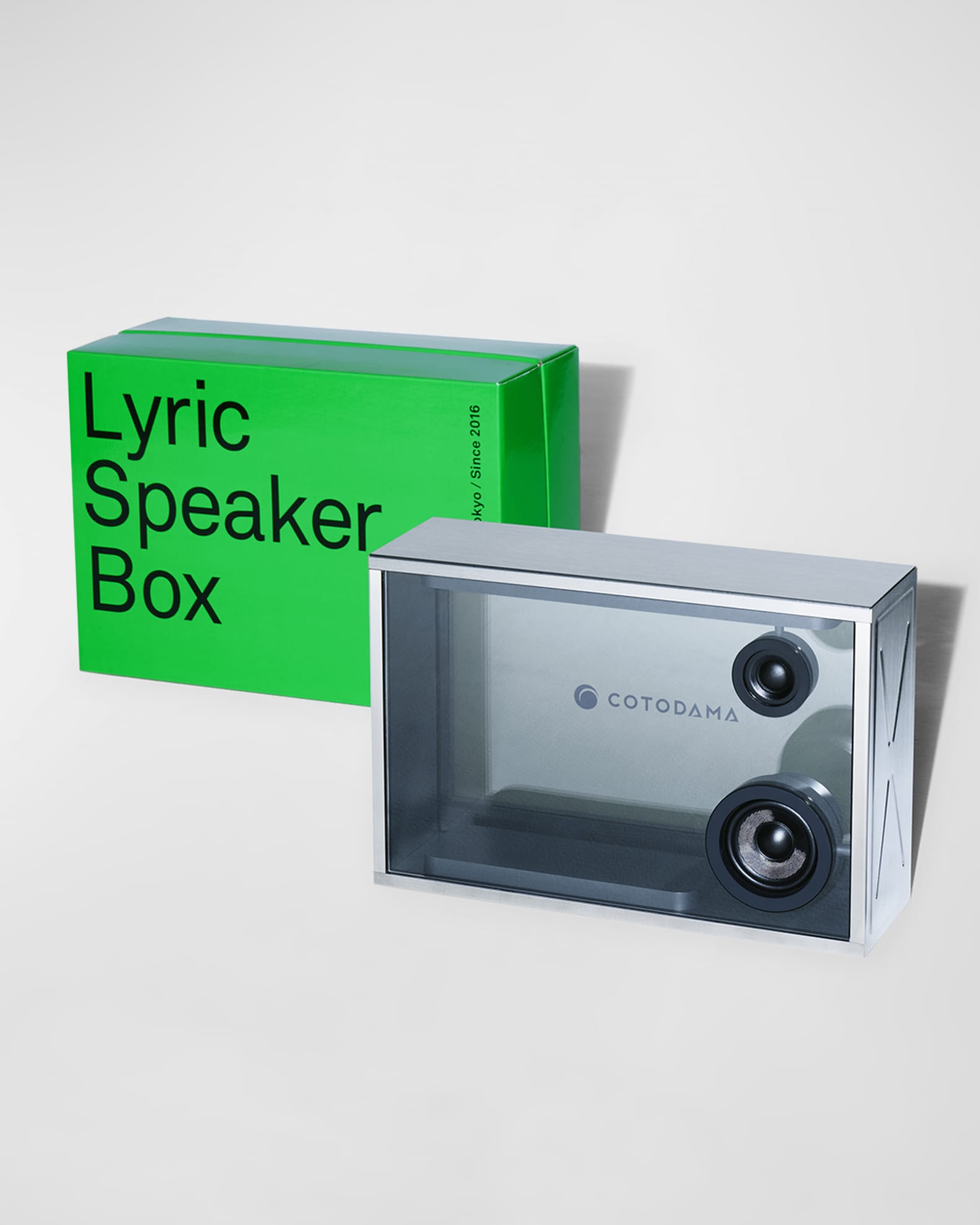 おすすめ人気ランキング2024年 COTODAMA Lyric Speaker Box, Stainless Steel | Neiman Marcus その他