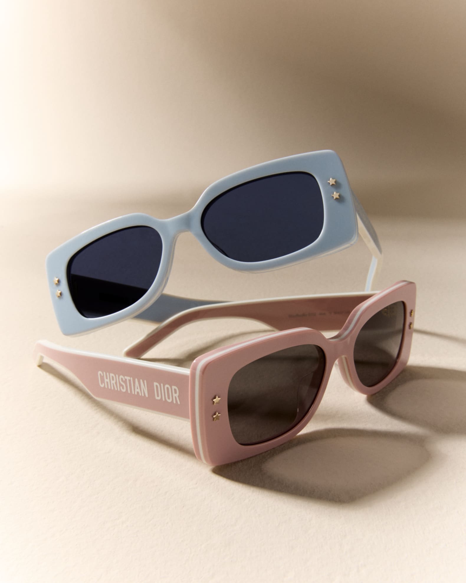 DiorPacific S1U Pink Square Sunglasses