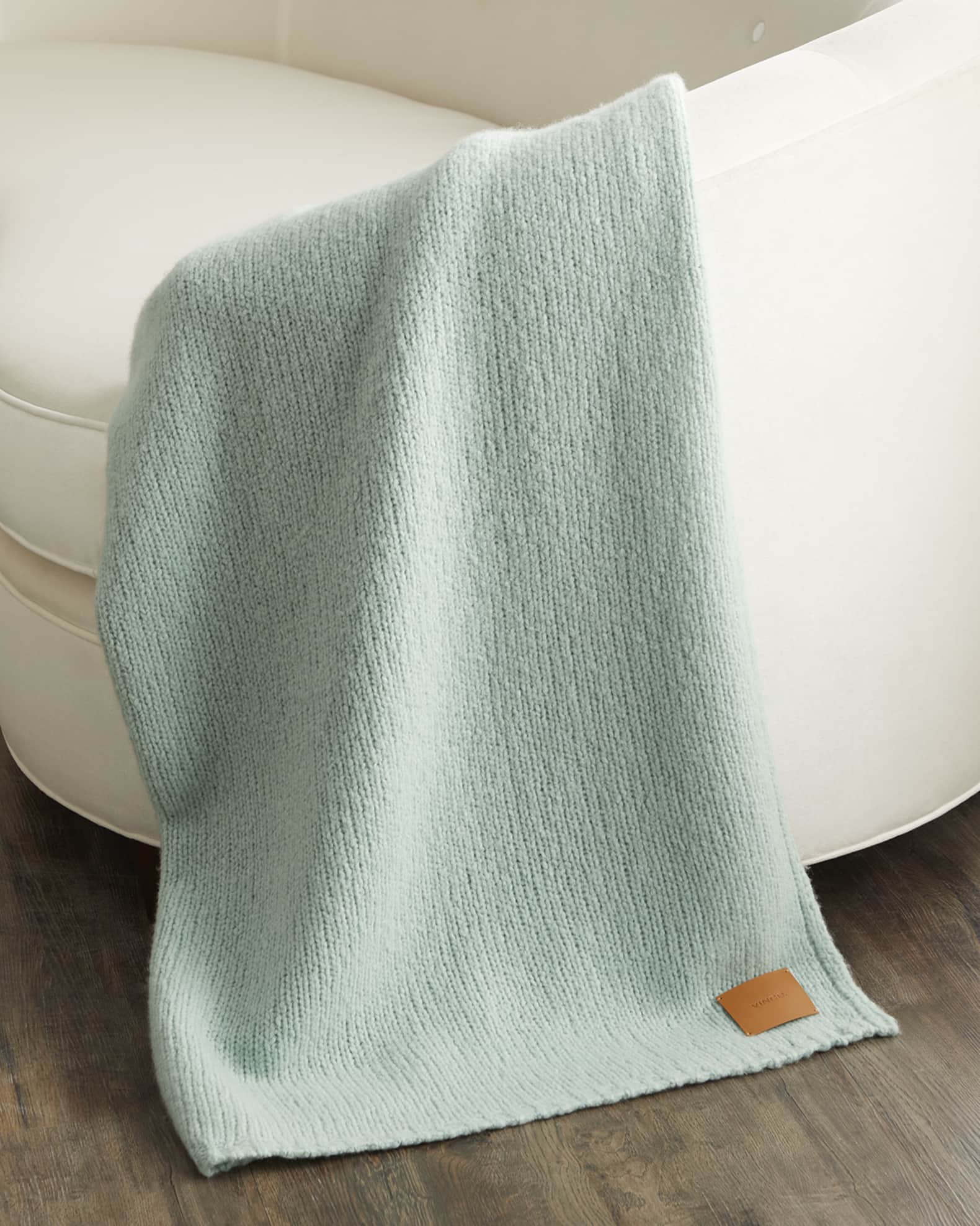 Vince Emil CashmereBlend Throw Blanket, 50" x 70" Neiman Marcus