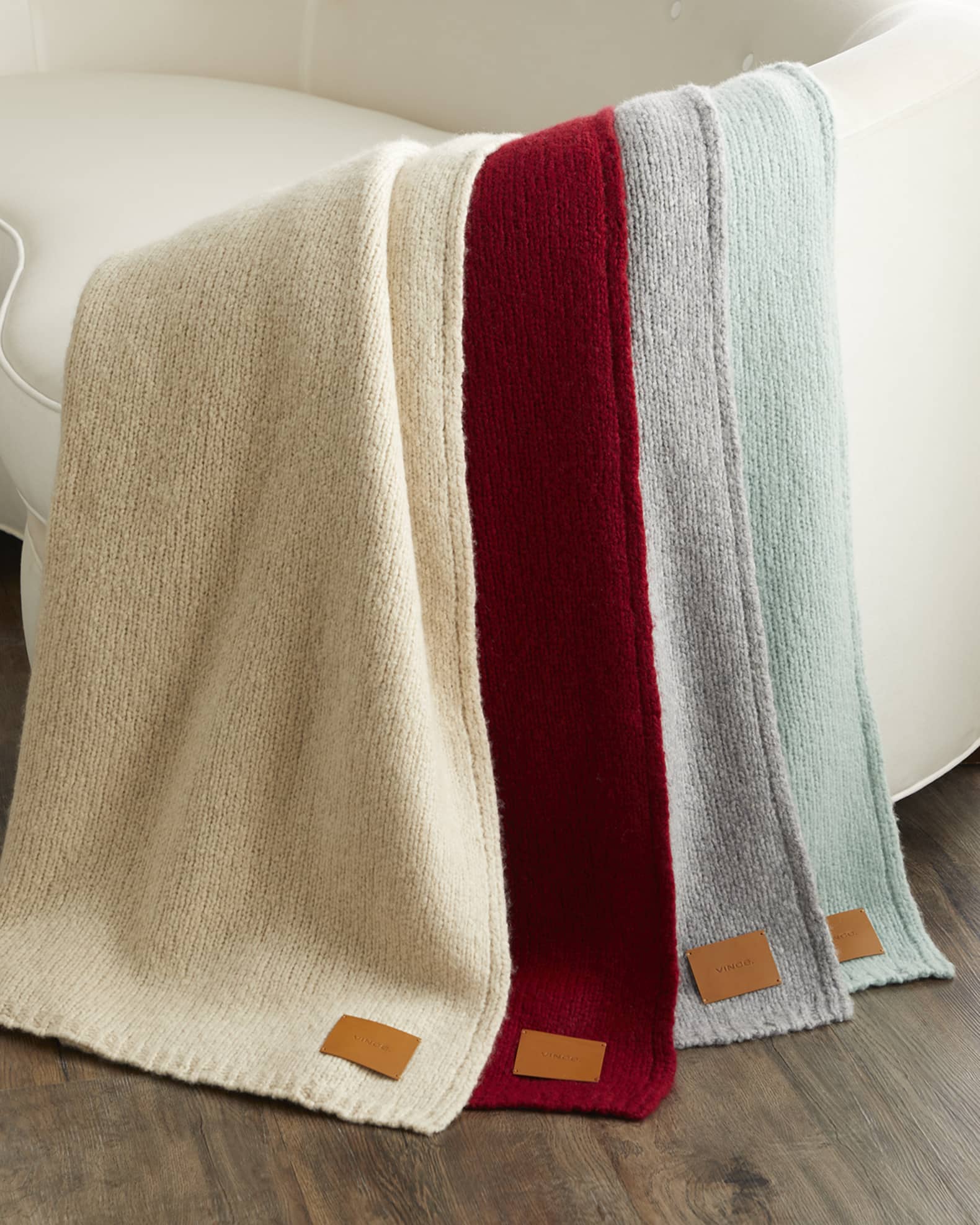 Emil Cashmere Blend Throw Blanket 50