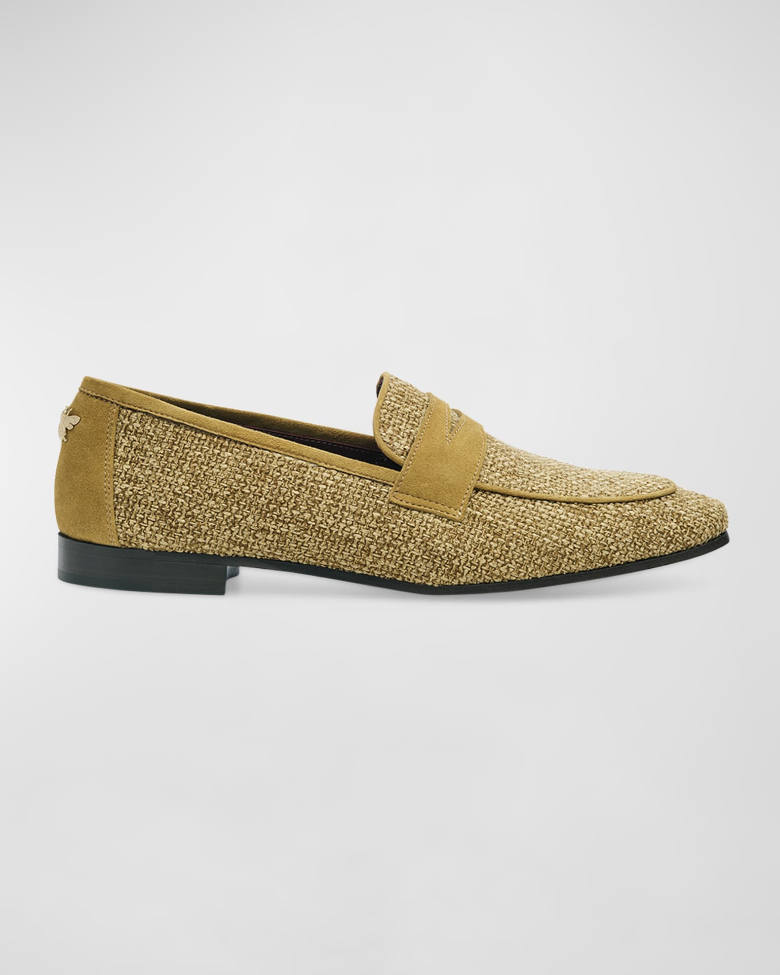Bougeotte Bicolor Flat Penny Loafers