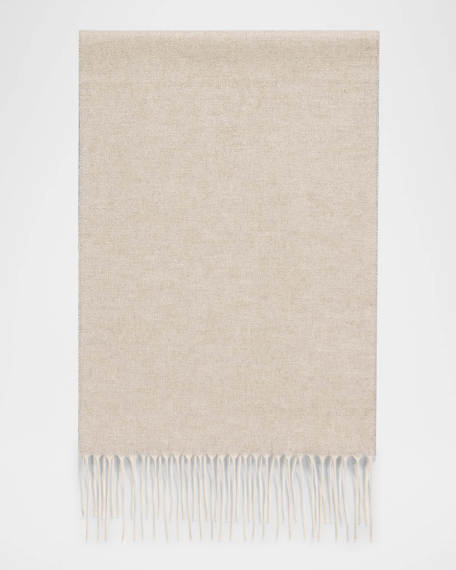 PIACENZA Men's Two-Tone Cashmere-Silk Scarf