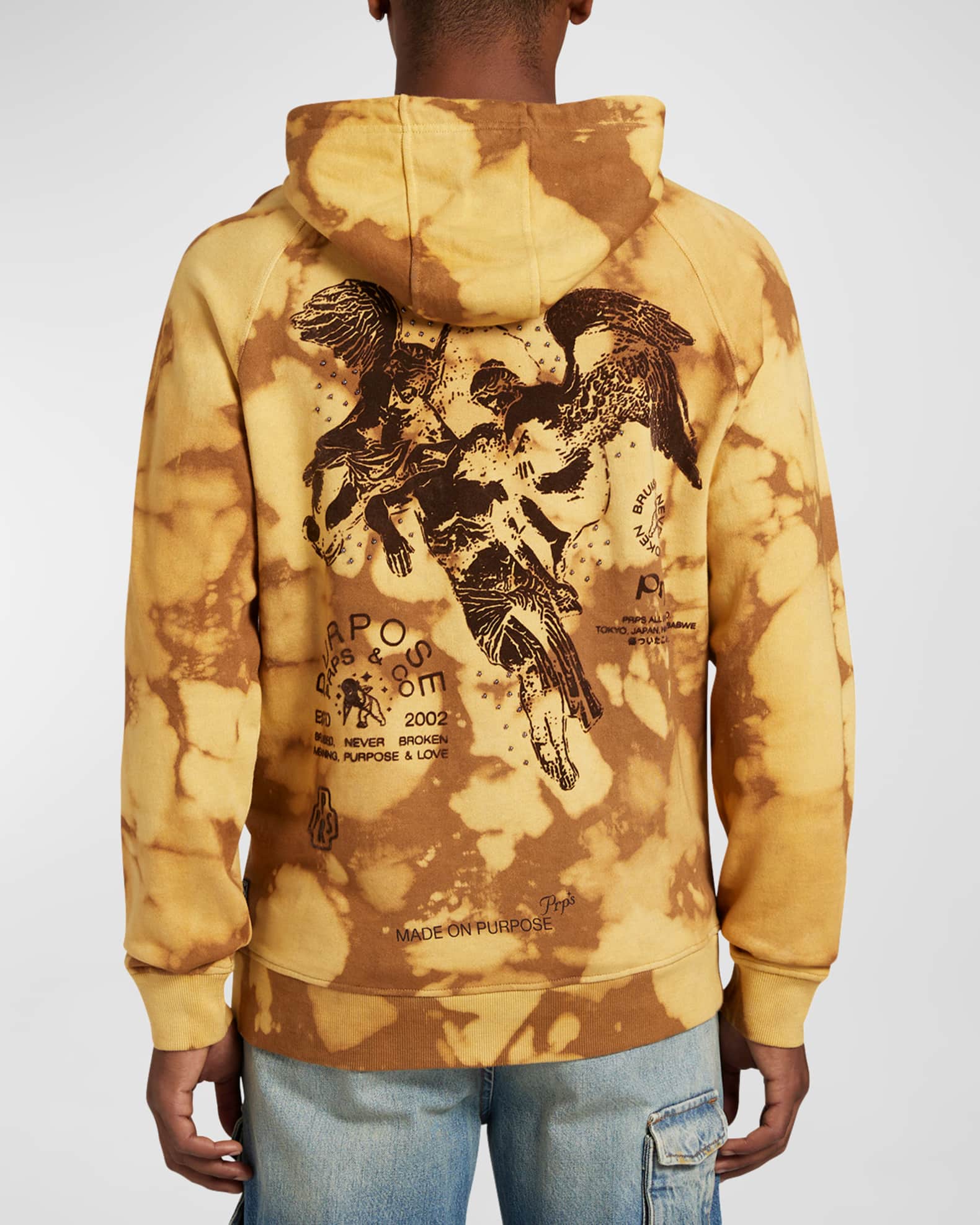 Prps tie cheap dye hoodie