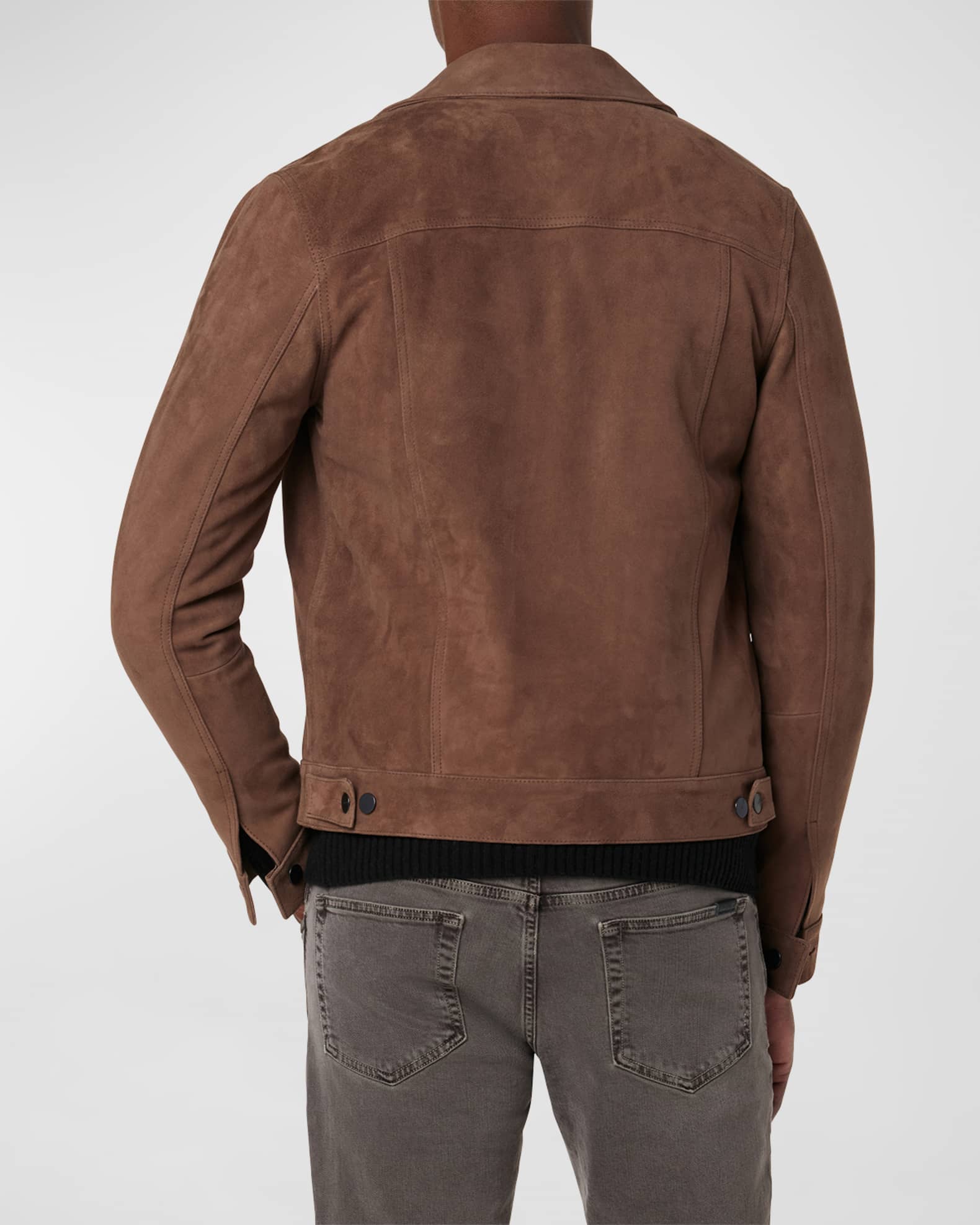 Shearling Embossed Monogram Jacket - Men - Ready-to-Wear