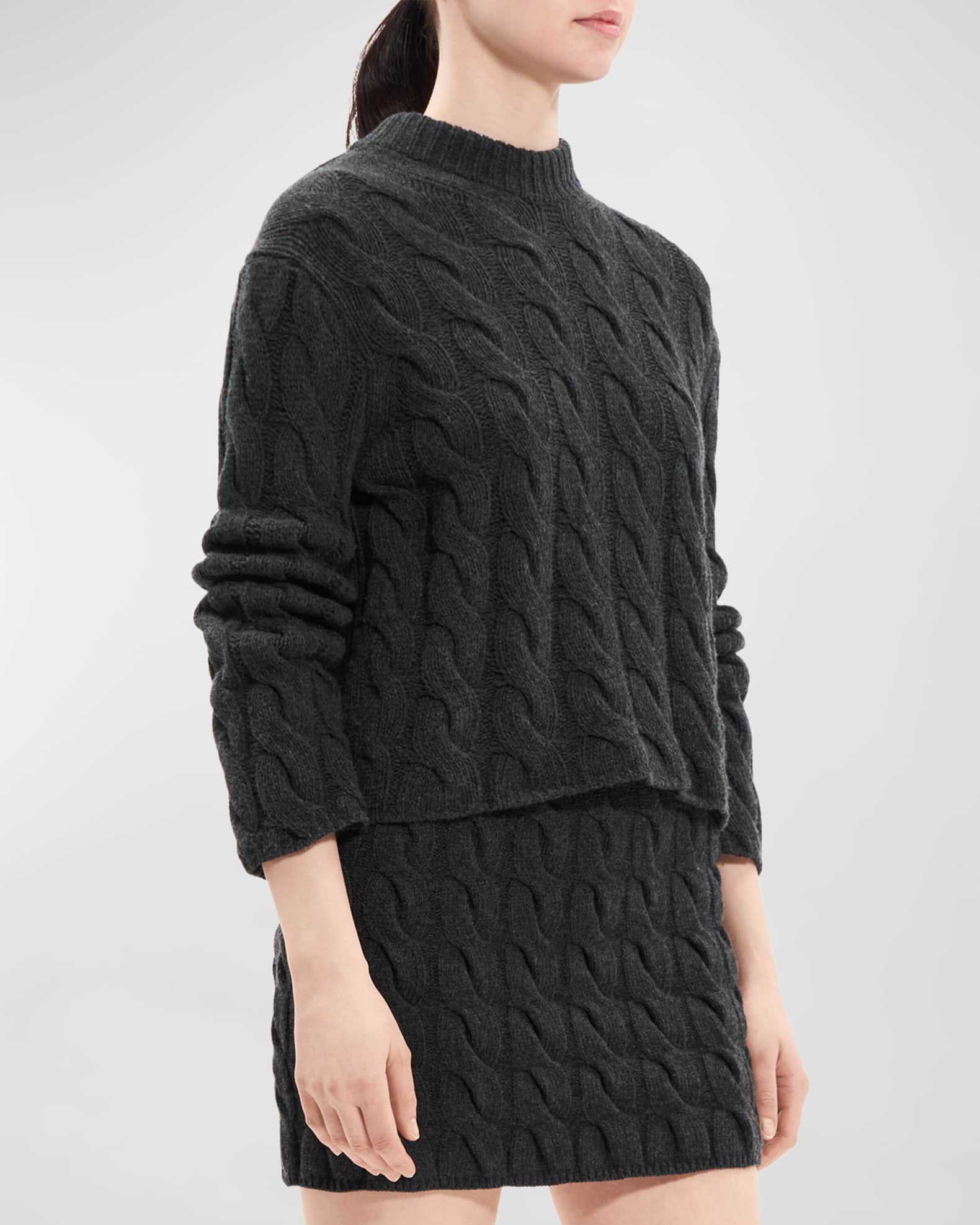 Theory mock neck sweater discount