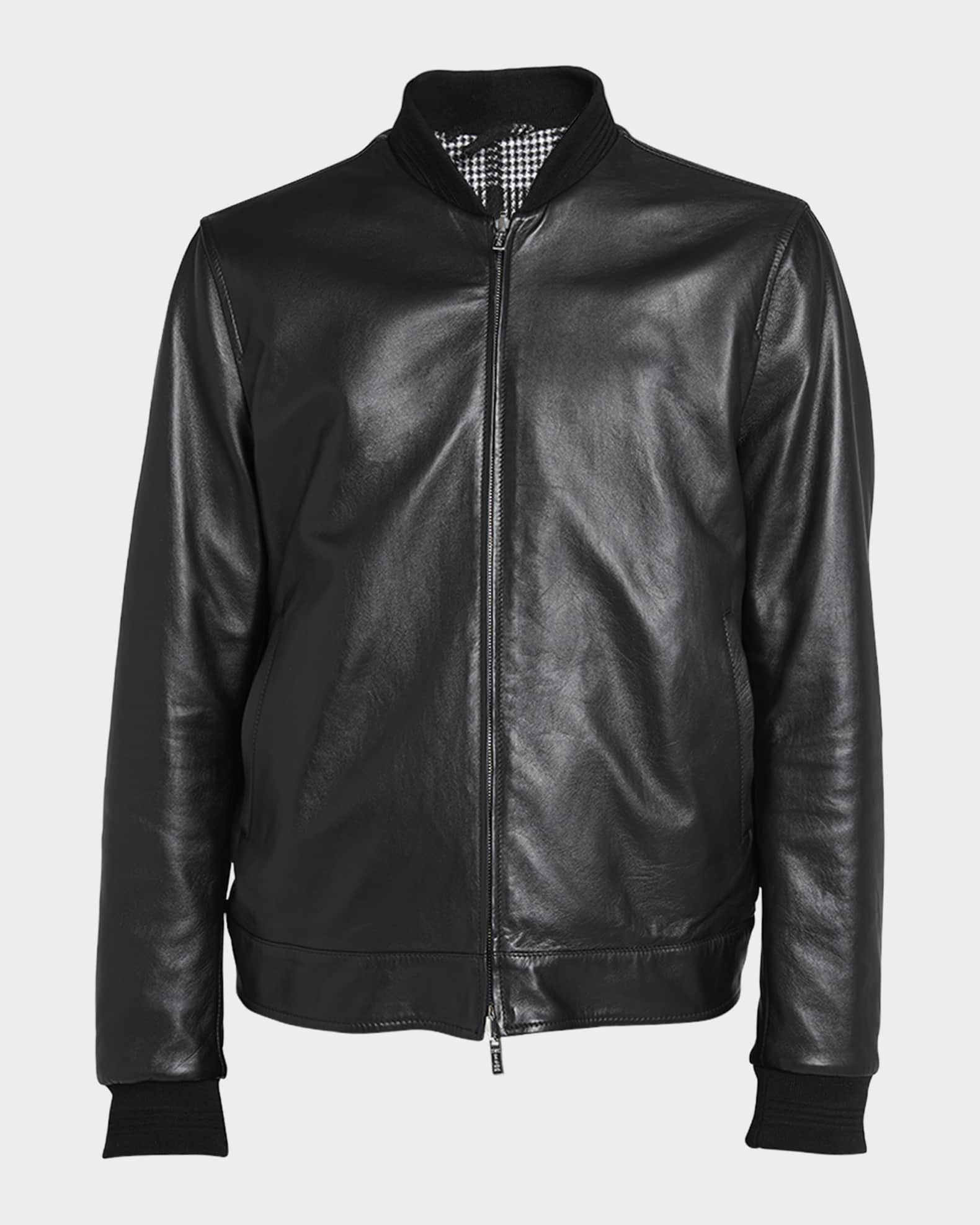 Neiman marcus leather jacket mens outlet