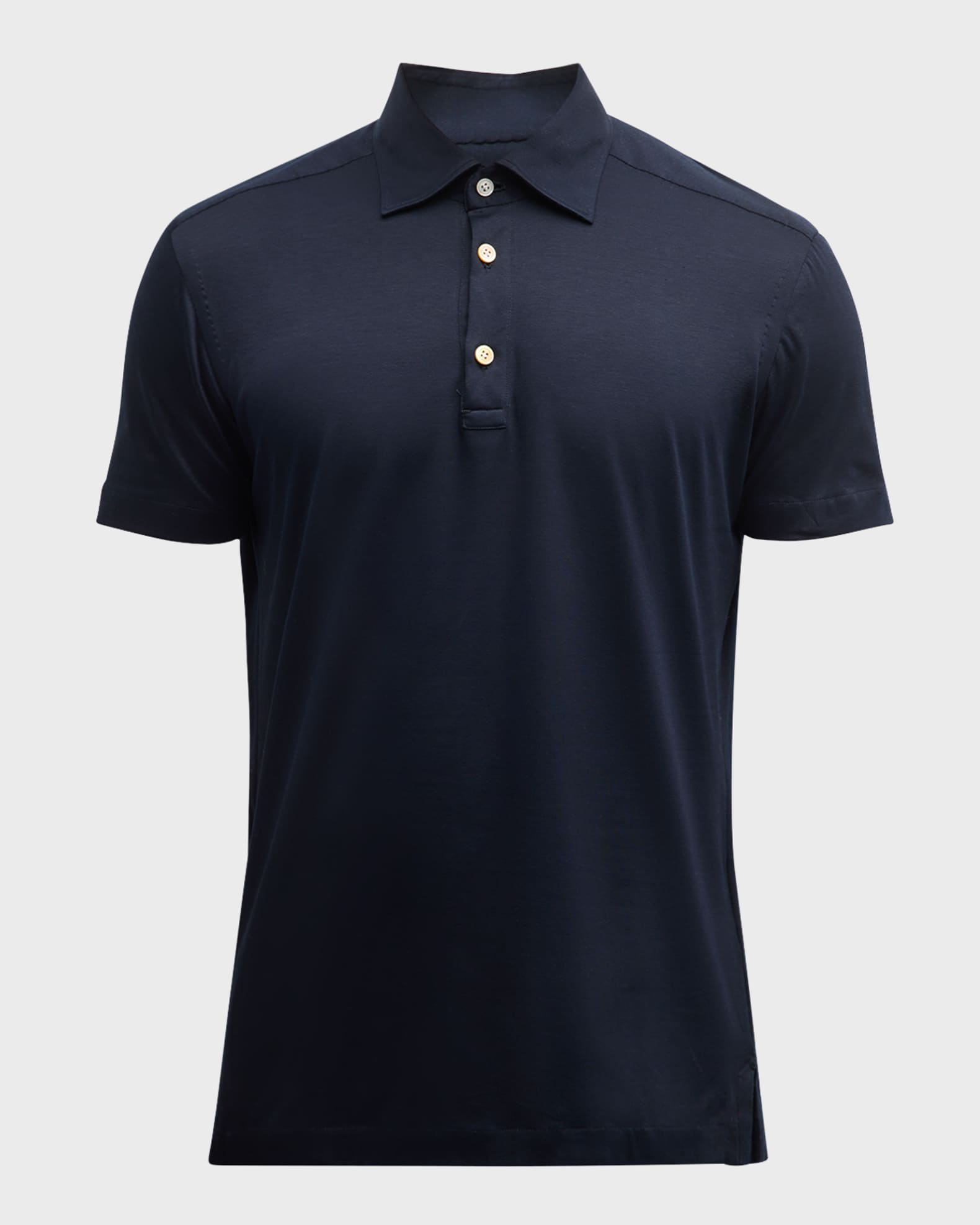 Kiton Men's Cotton Polo Shirt | Neiman Marcus