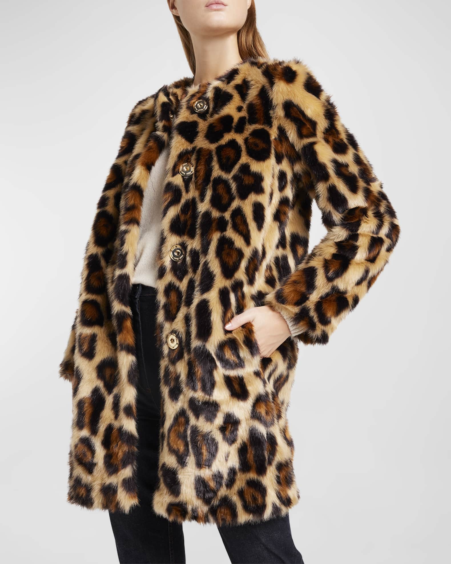 Ugg lisabeth faux fur coat top