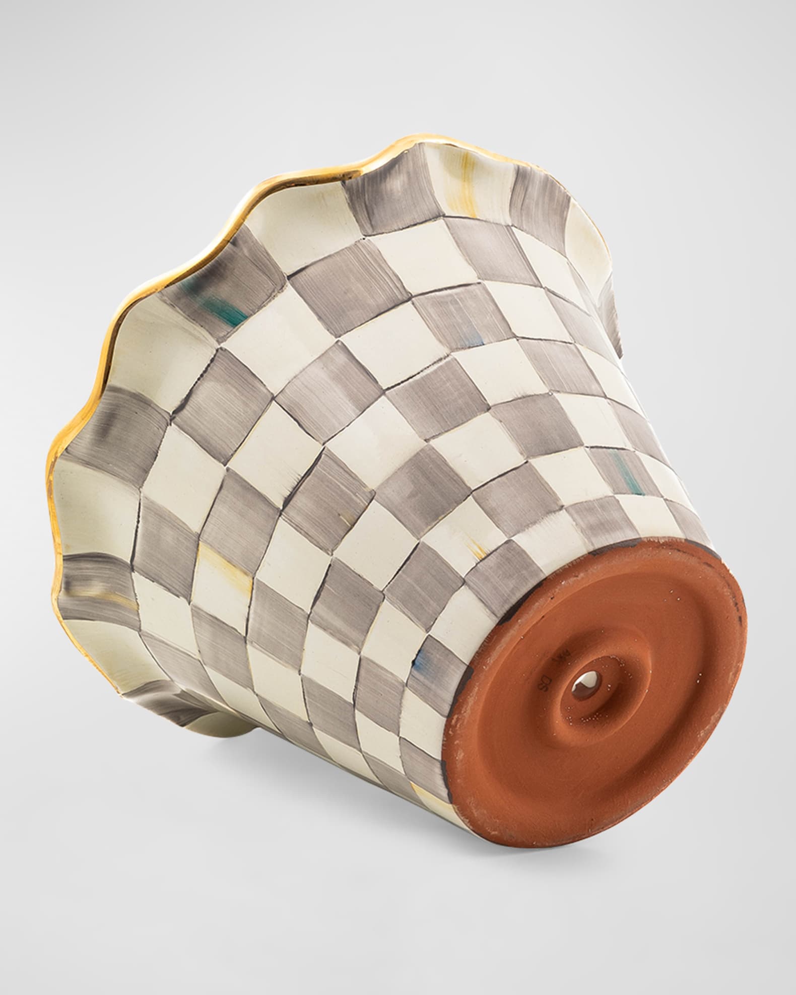 Sterling Check Garden Pot 1