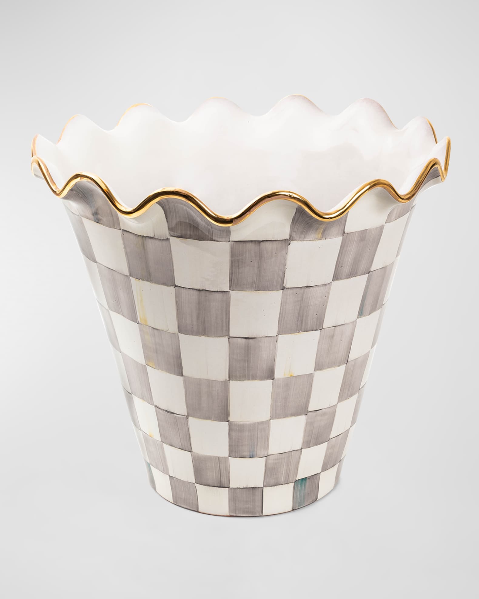 Sterling Check Jumbo Garden Pot 0