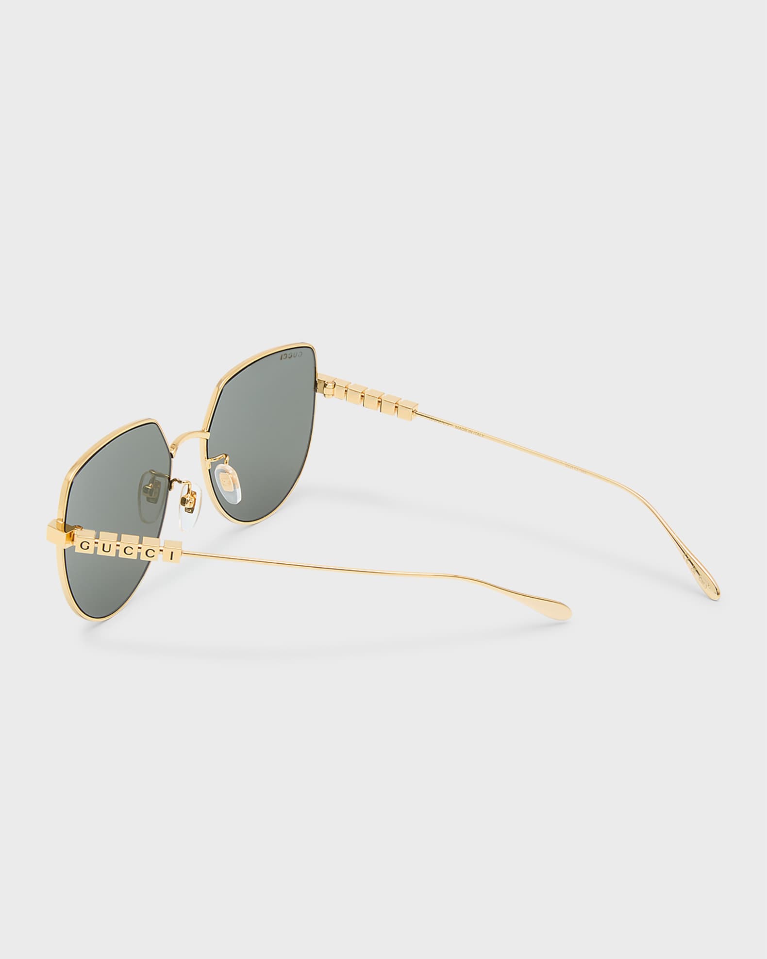 Logo Metal Butterfly Sunglasses  1