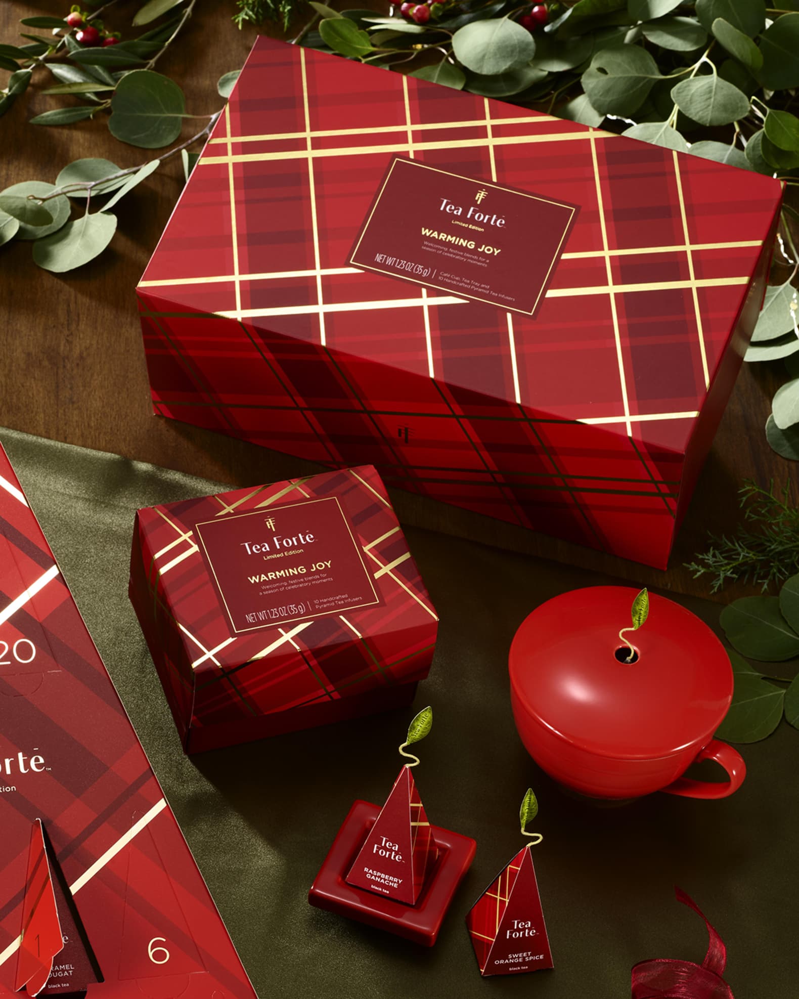 Warming Joy Gift Set, Gourmet Tea with Gift Box