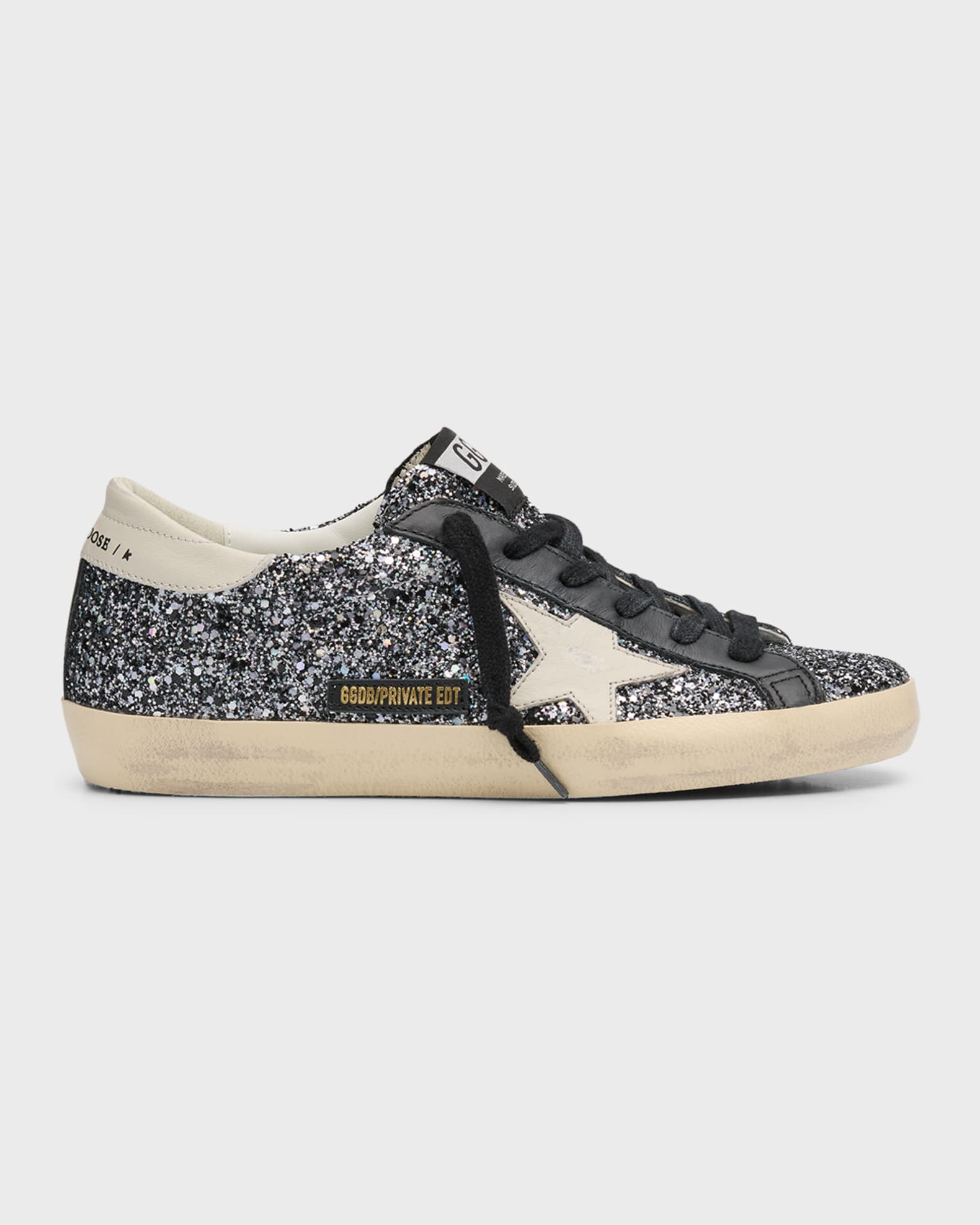 Golden Goose Superstar Glitter LowTop Sneakers Neiman Marcus