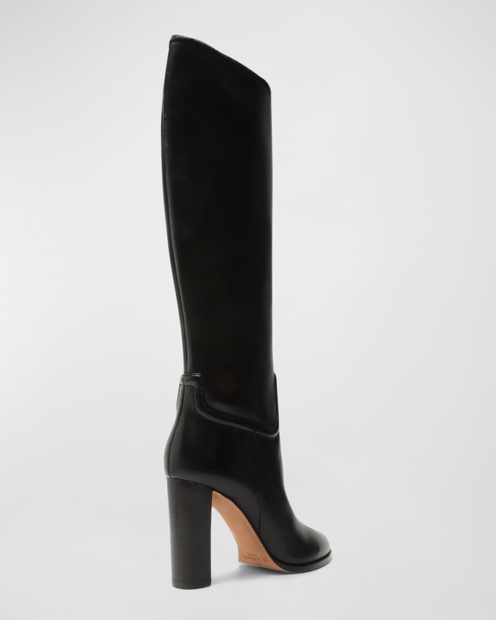 Alexandre Birman Lauren Leather Knee Boots | Neiman Marcus