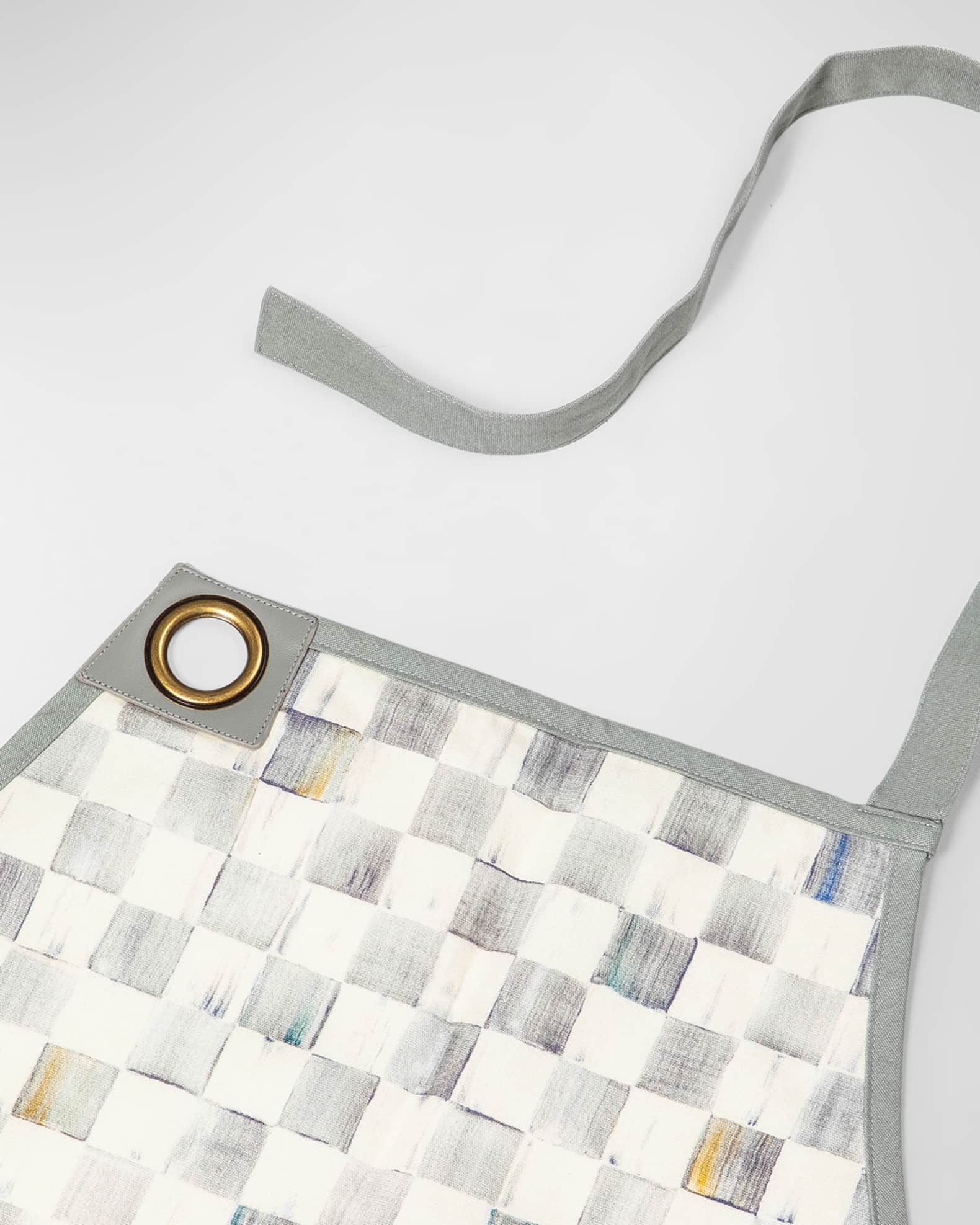 Sterling Check Bistro Apron 1