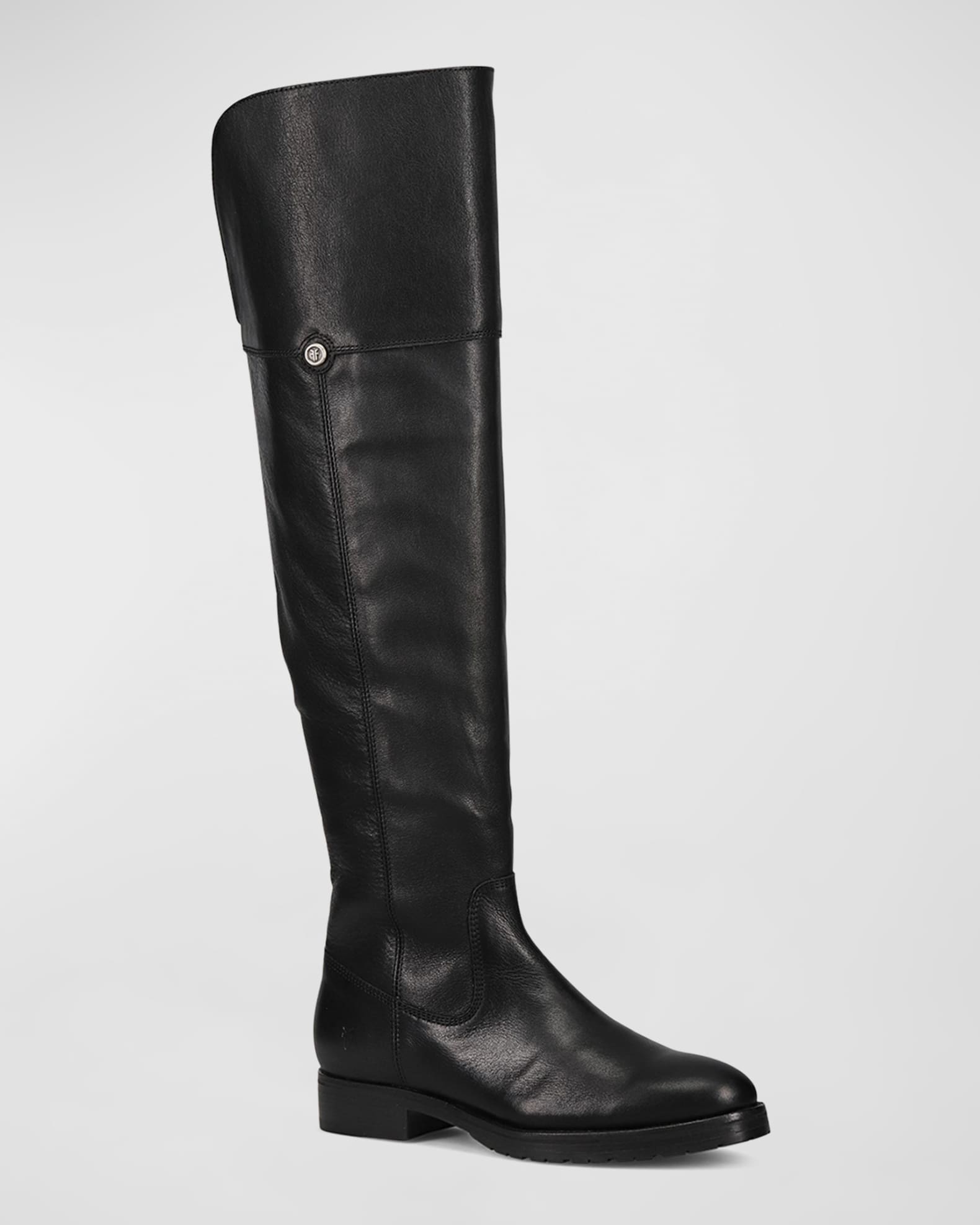 Frye Melissa Leather Over The Knee Boots Neiman Marcus