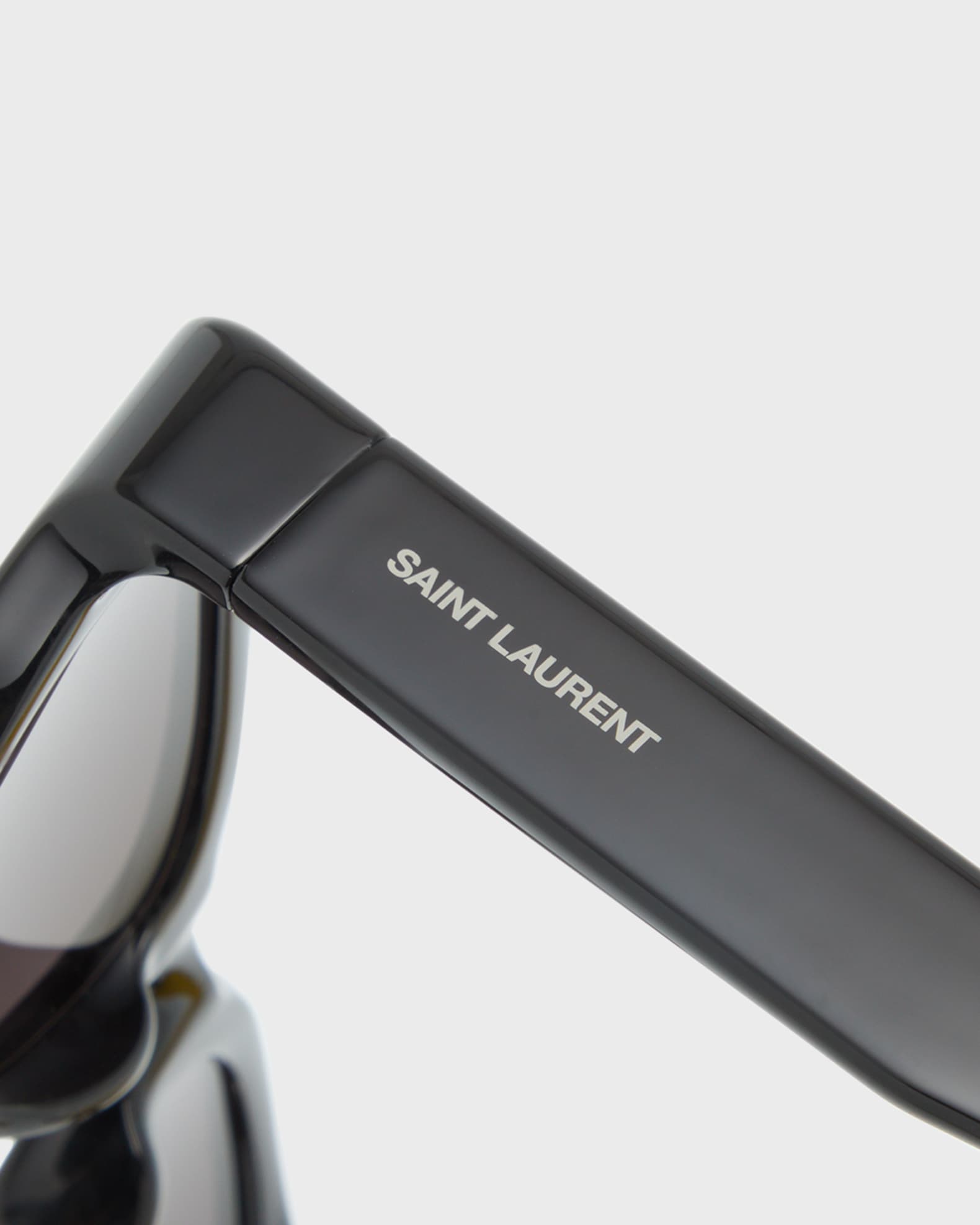 Logo Acetate Rectangle Sunglasses