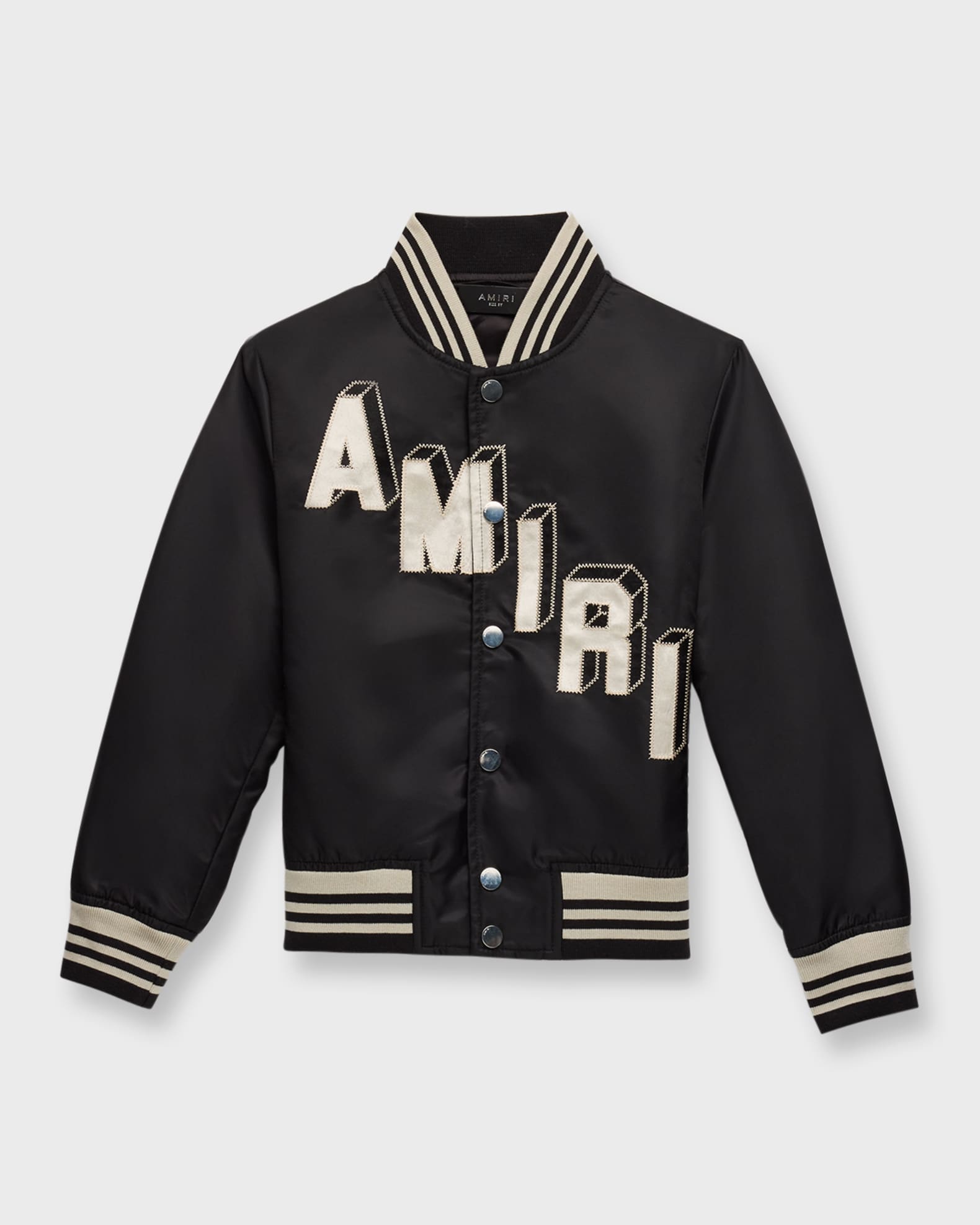 Amiri Boy's Satin Varsity Jacket, Size 4-12 | Neiman Marcus