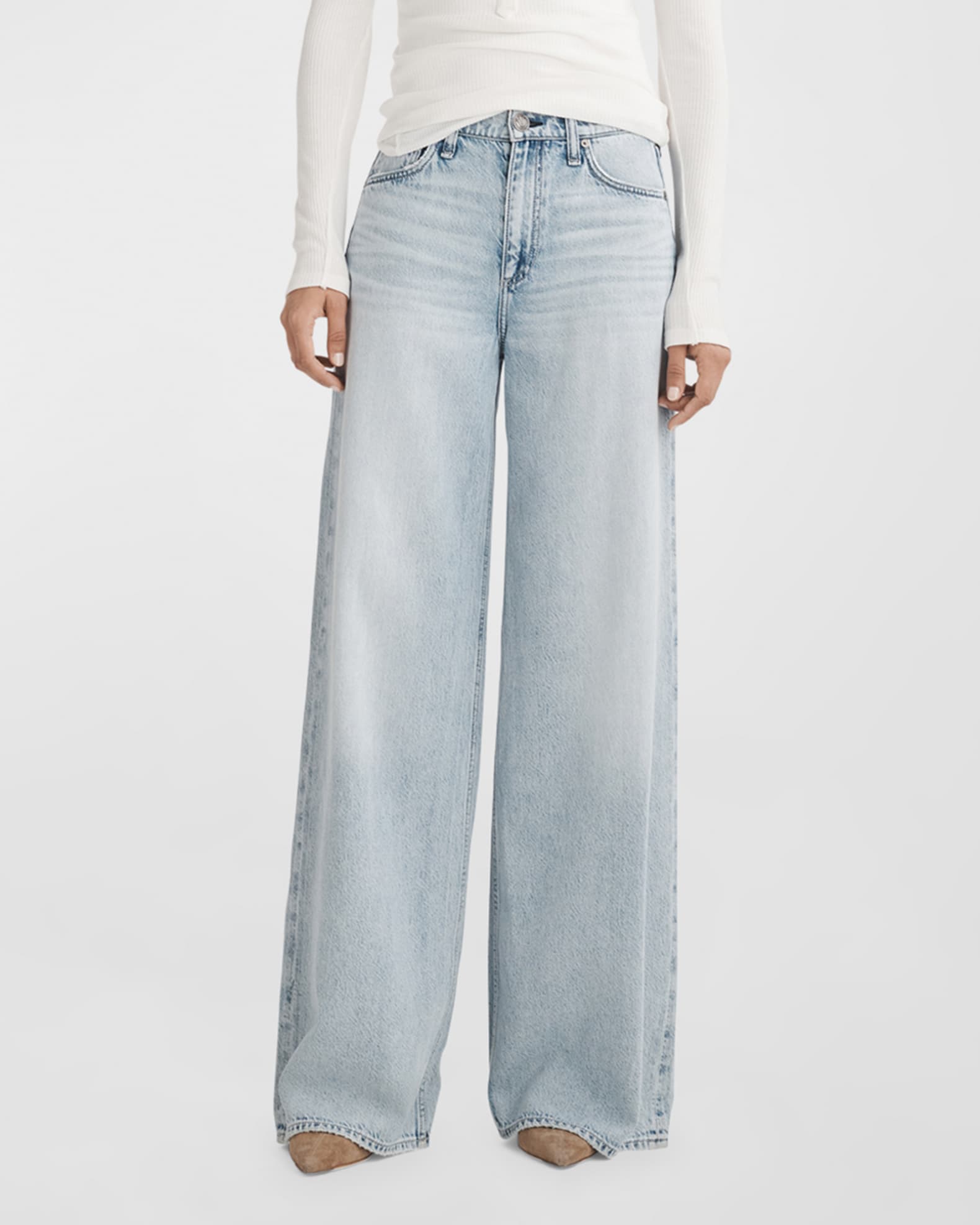 Featherweight Sofie Wide-Leg Jeans 1