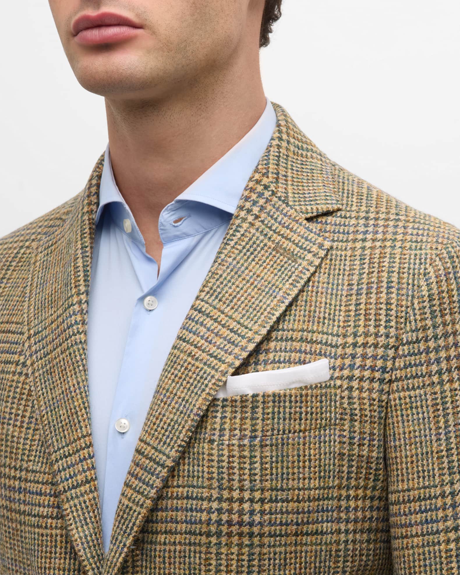 Sid Mashburn Men's Virgil No. 2 Tweed Glen Plaid Sport Coat | Neiman Marcus