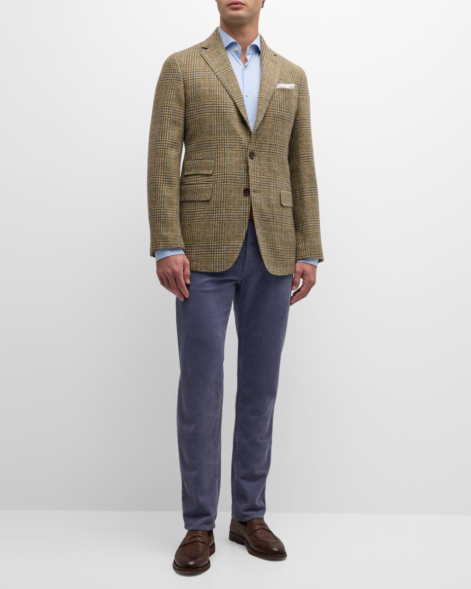 Sid Mashburn Men's Virgil No. 2 Tweed Glen Plaid Sport Coat | Neiman Marcus