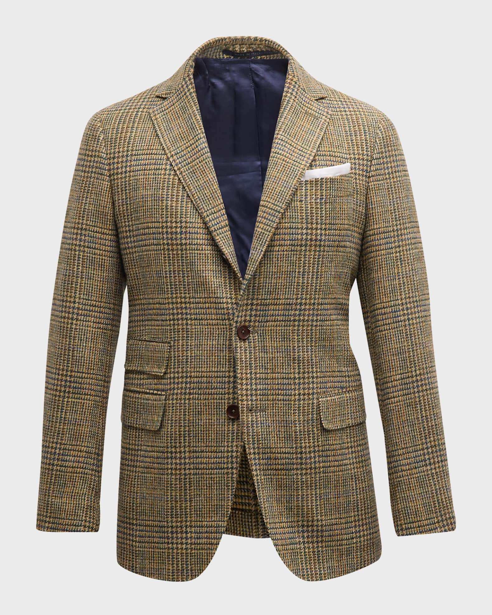 Sid Mashburn Men's Virgil No. 2 Tweed Glen Plaid Sport Coat | Neiman Marcus