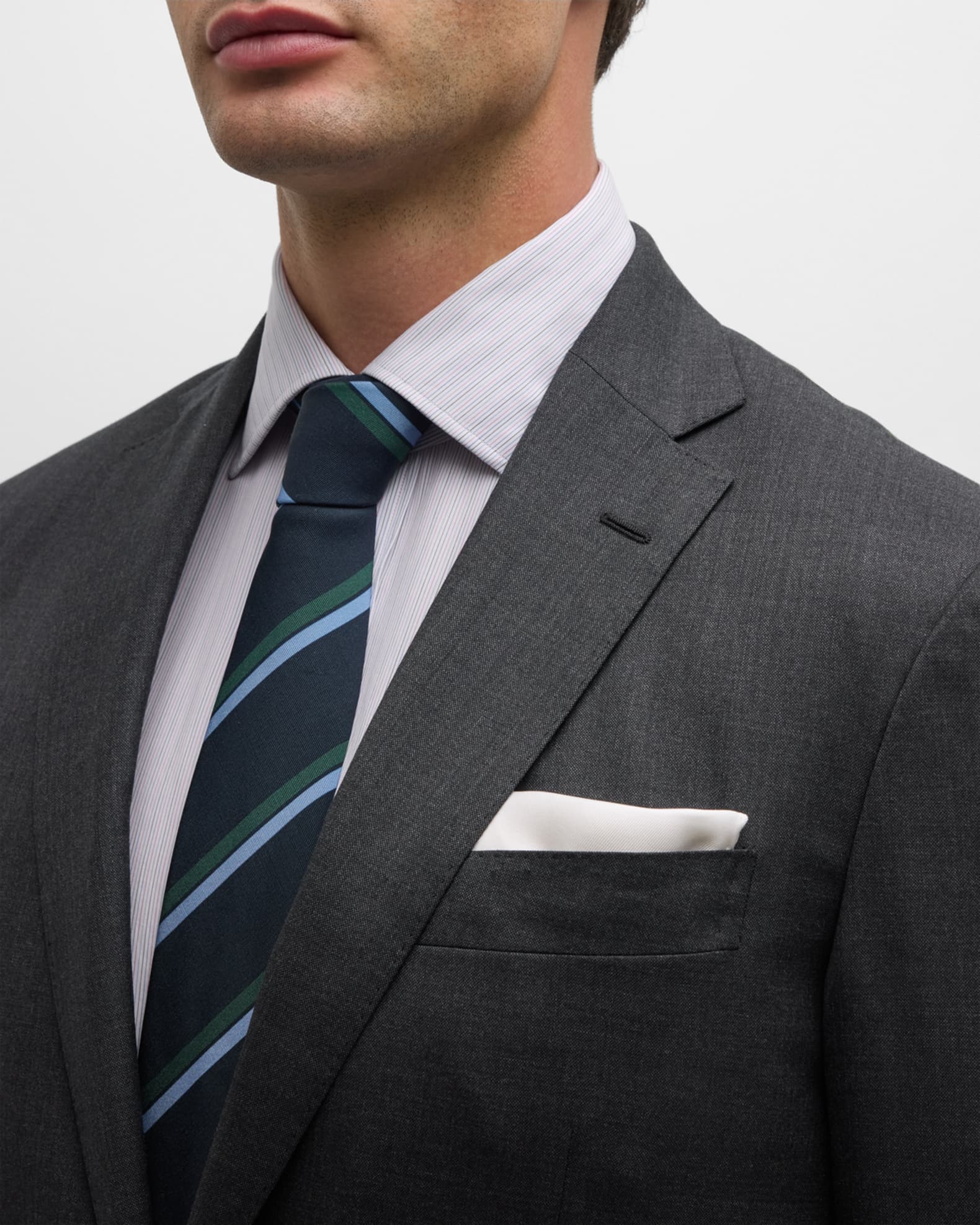 Sid Mashburn Men's Kincaid No. 2 Sharkskin Suit | Neiman Marcus