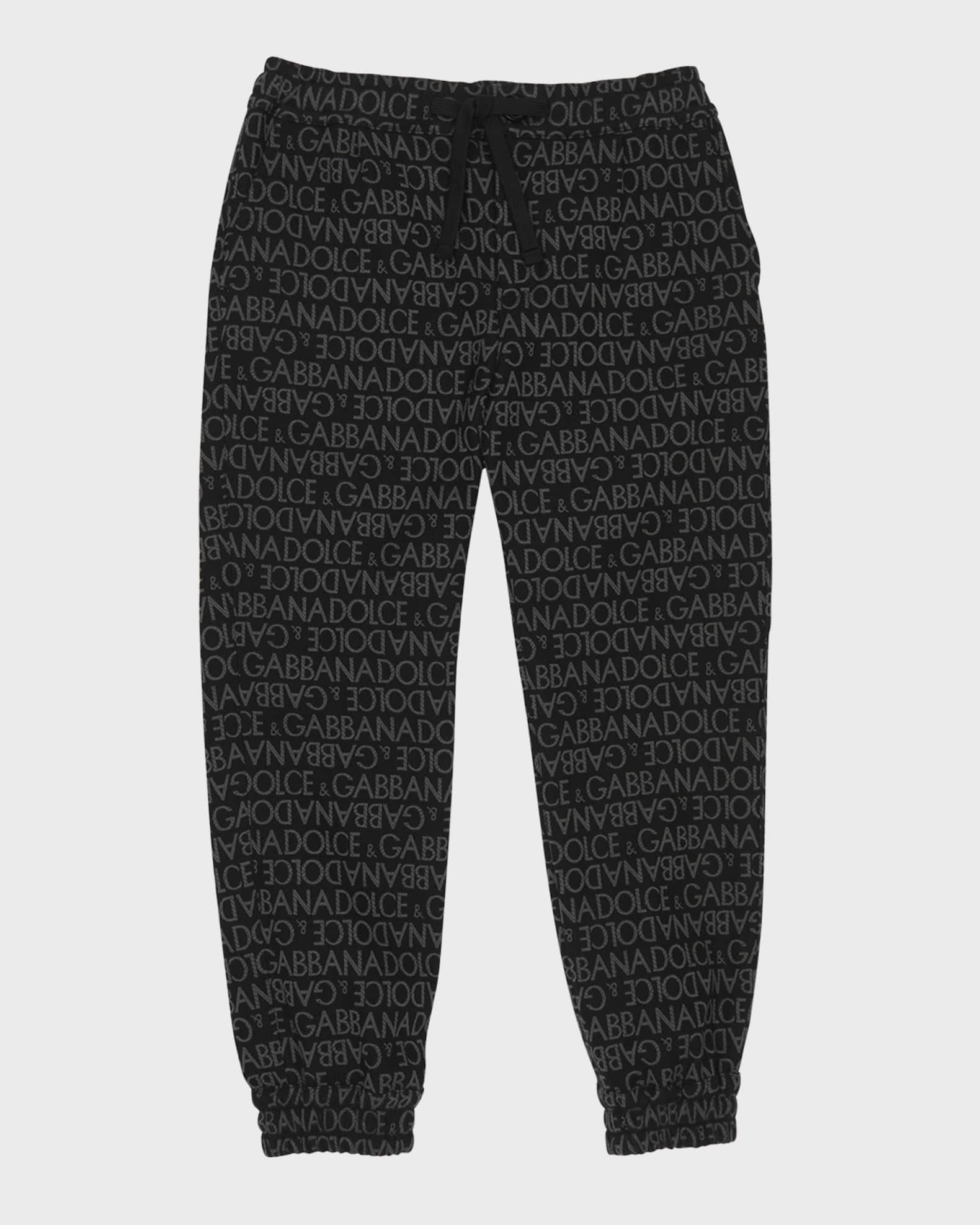 Boy's Repeated Logo-Print Joggers 0