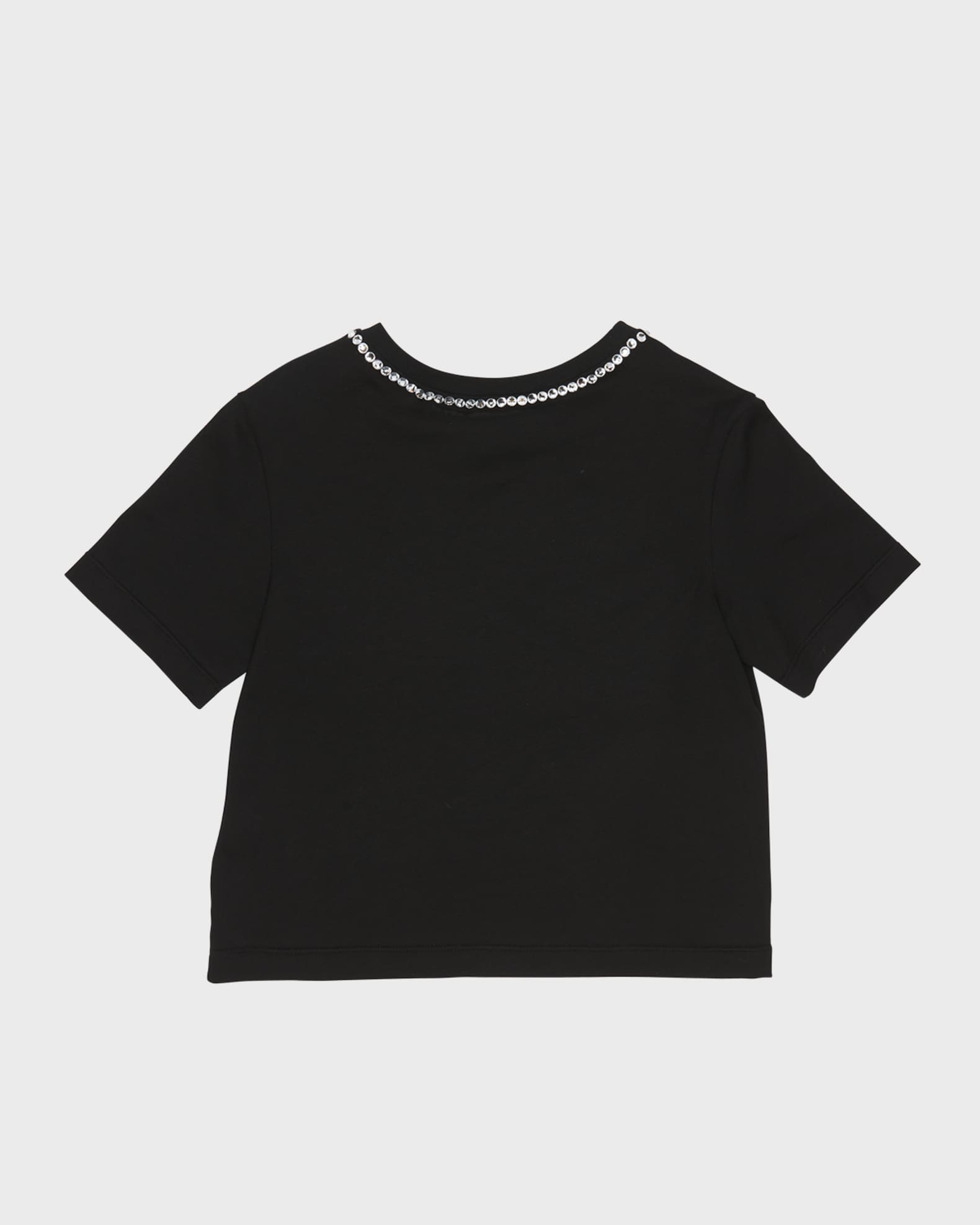 Girl's Embellished Interlocked Logo-Print T-Shirt 1