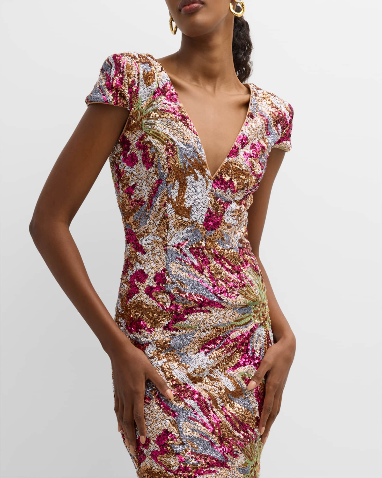 Zoe sequin minidress cheap dress the population