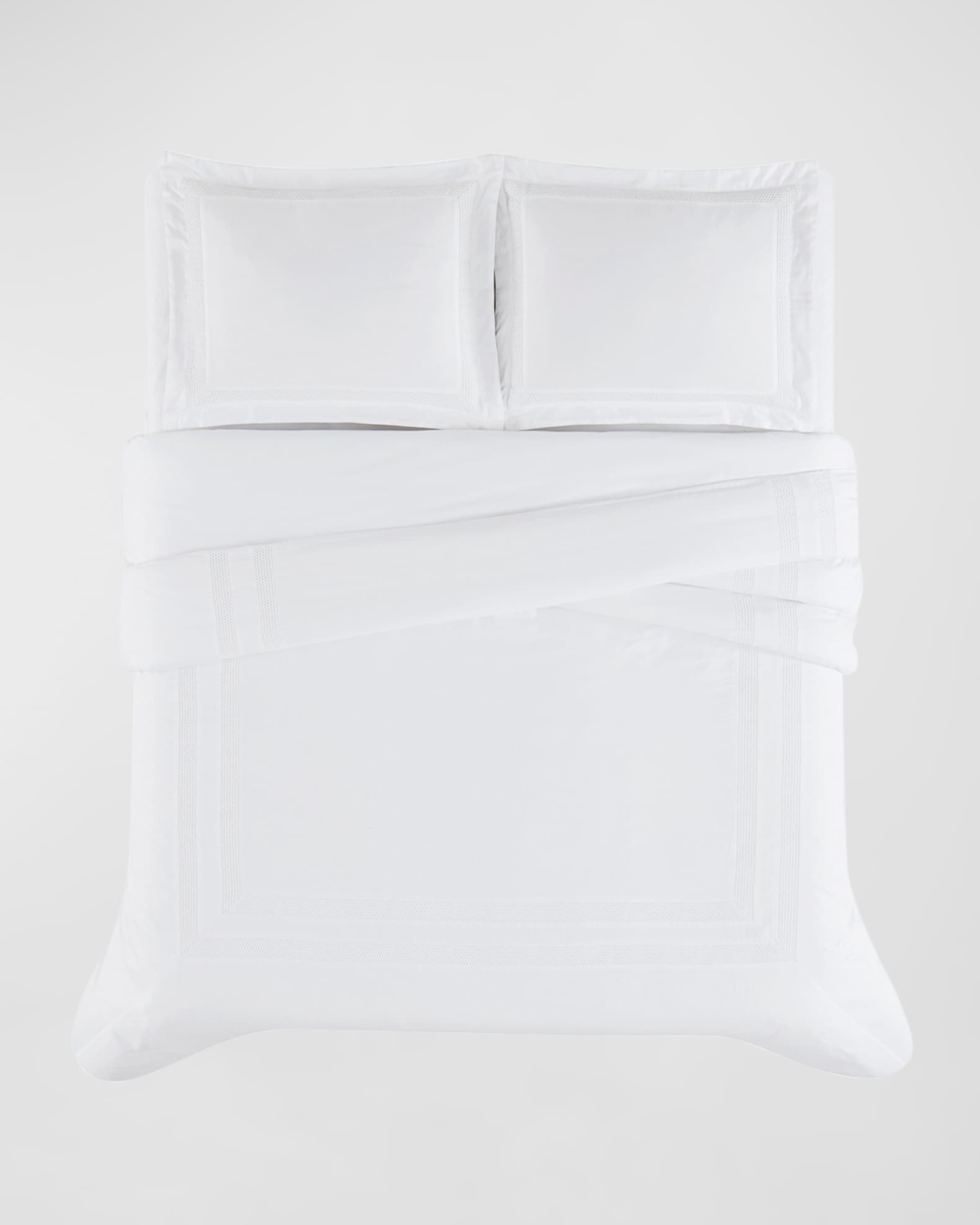 Bristol Embroidered 3Piece Duvet Set Neiman Marcus