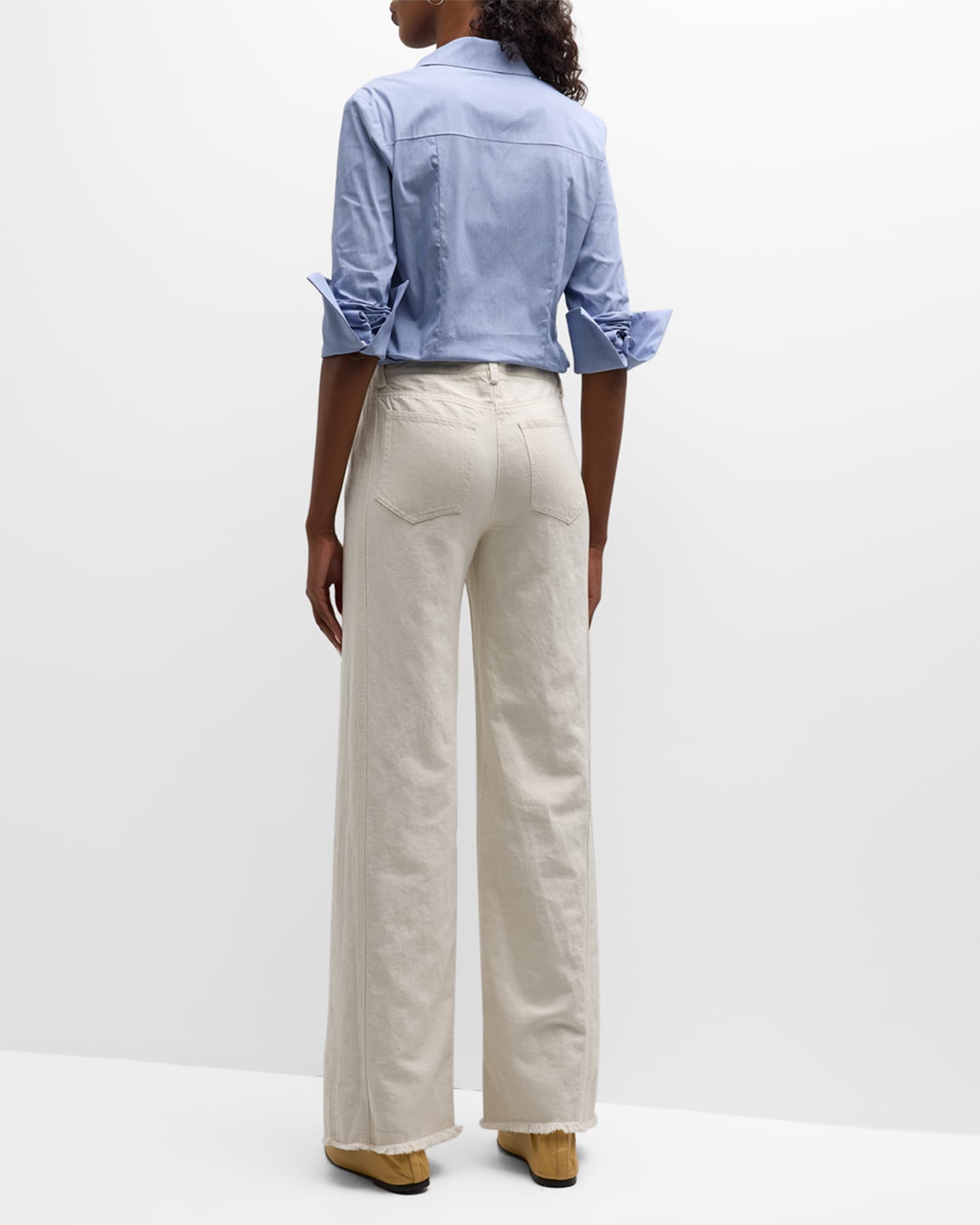 Wide Leg Puddle Jeans 600071517grn
