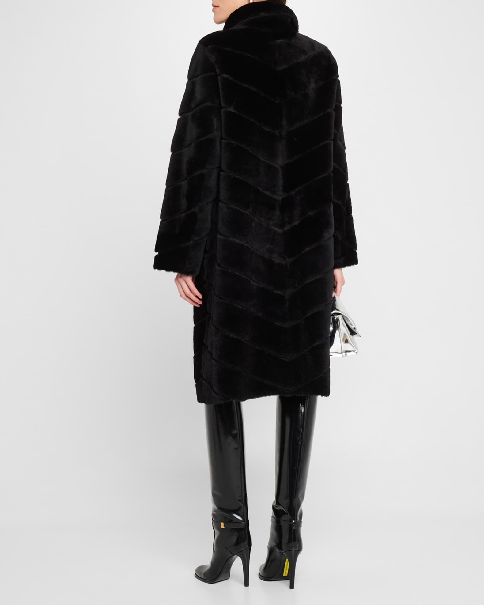 Mink Coat Gorski Coat Sheared Mink Fur Coat Top