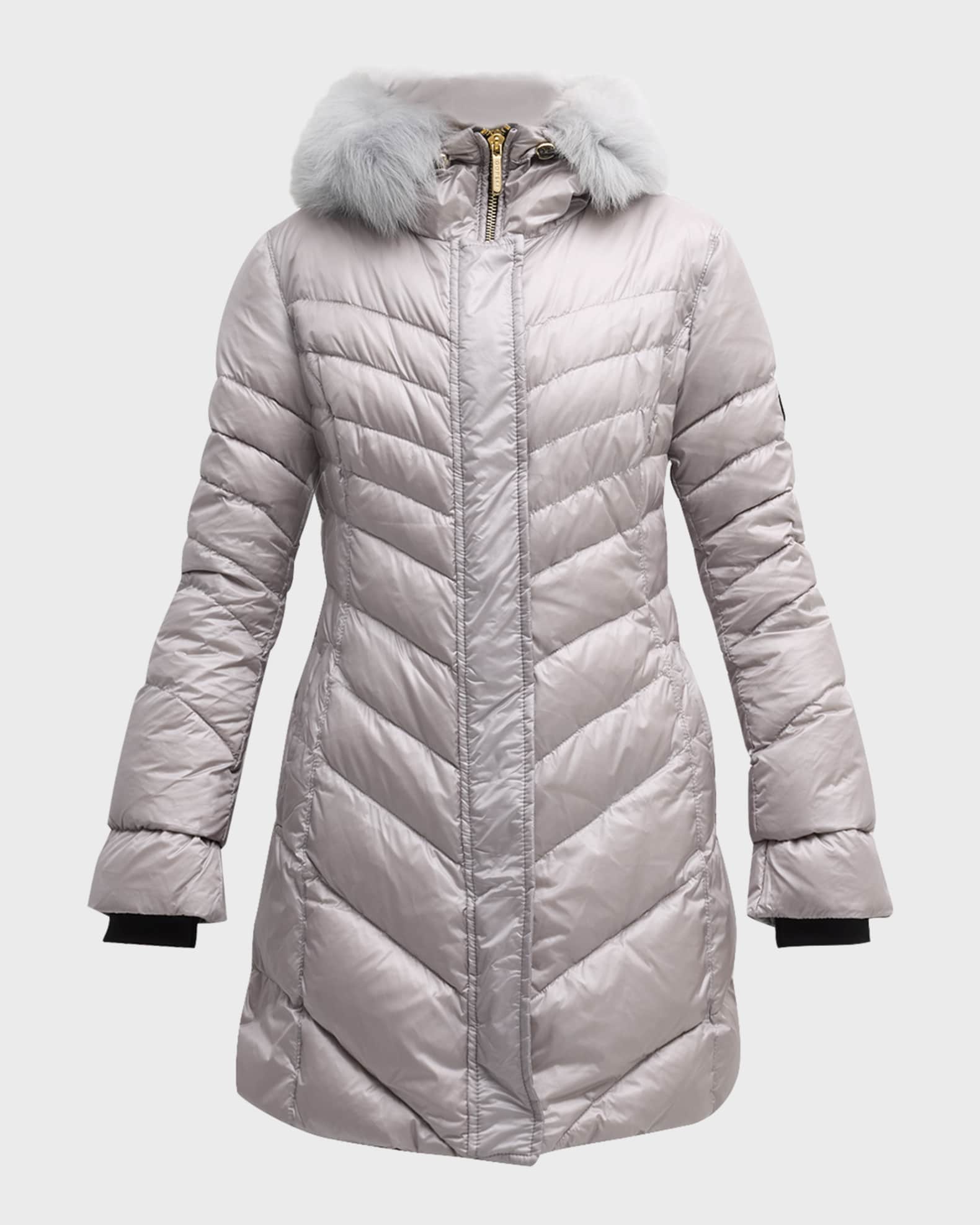 Calvin klein store toscana shearling coat