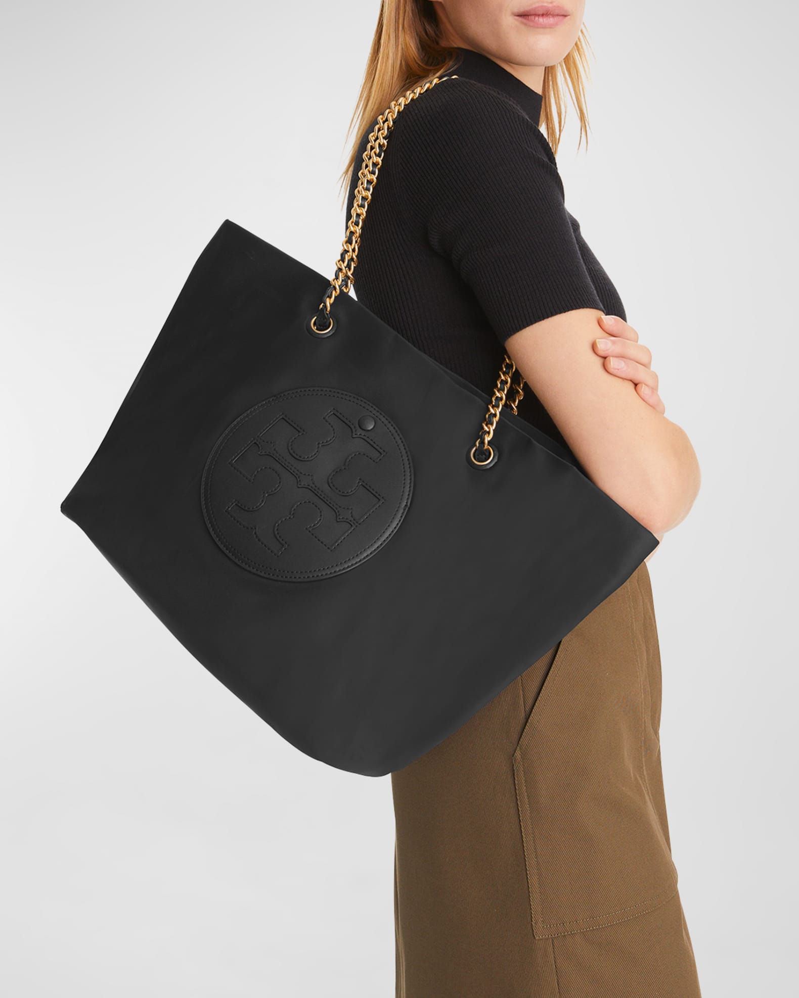 Tory burch chain tote clearance