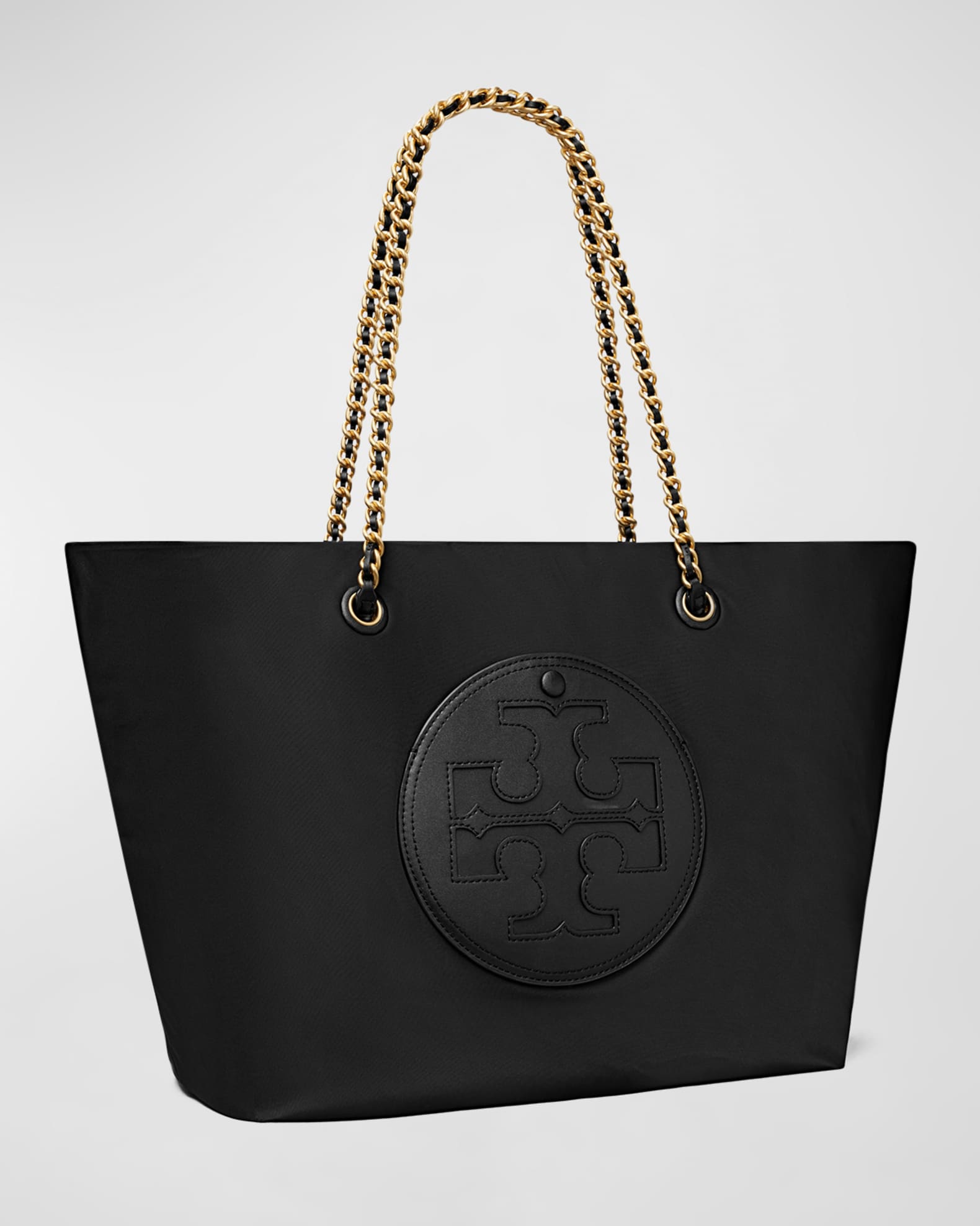 Tory Burch Ella Leather Chain Tote Bag Neiman Marcus
