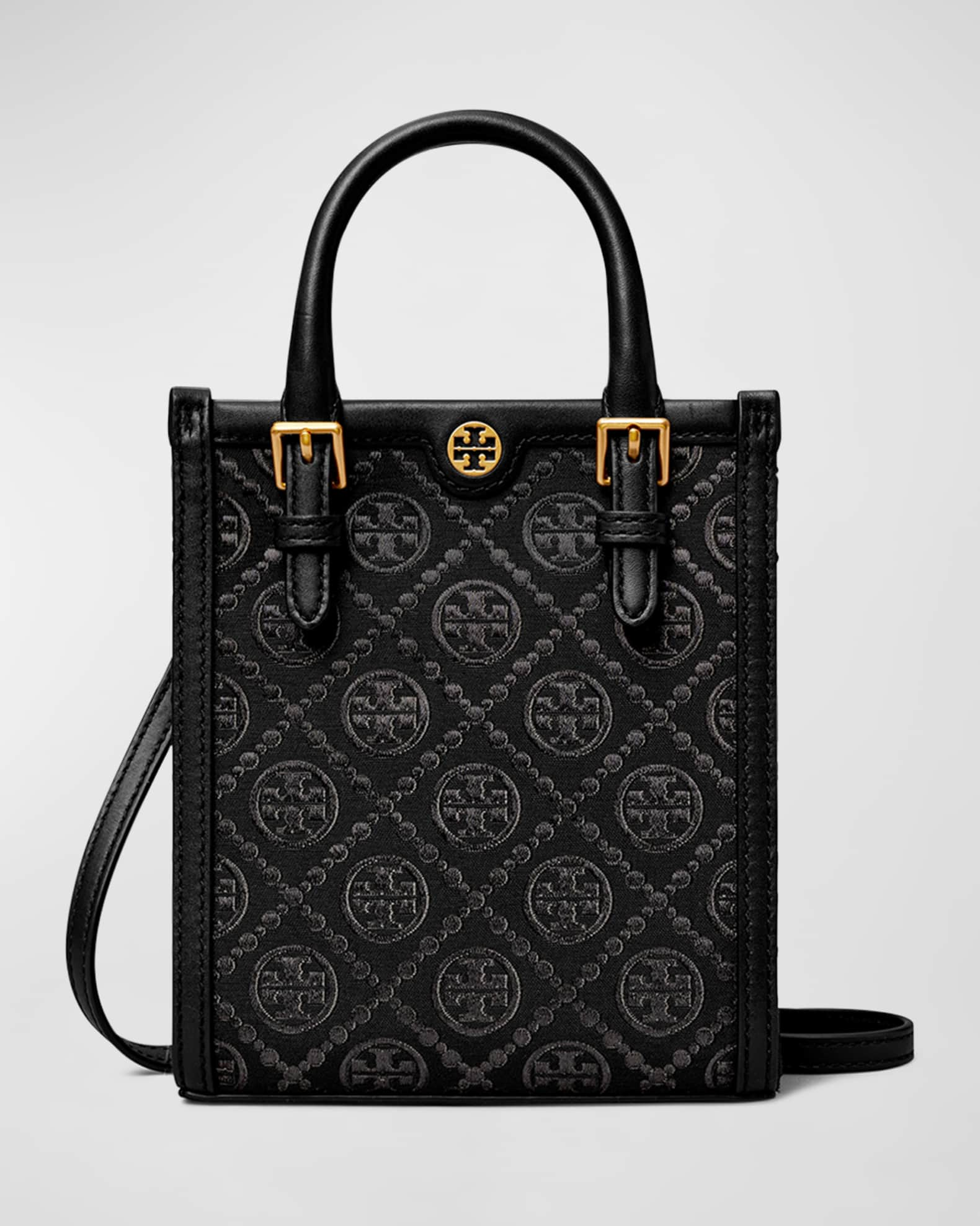 Tory Burch T Monogram Calf Hair Mini Bucket Bag