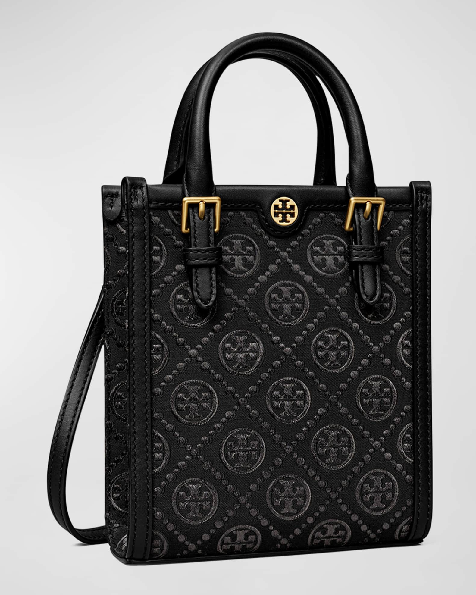 Mini T Monogram Canvas Tote Bag  1