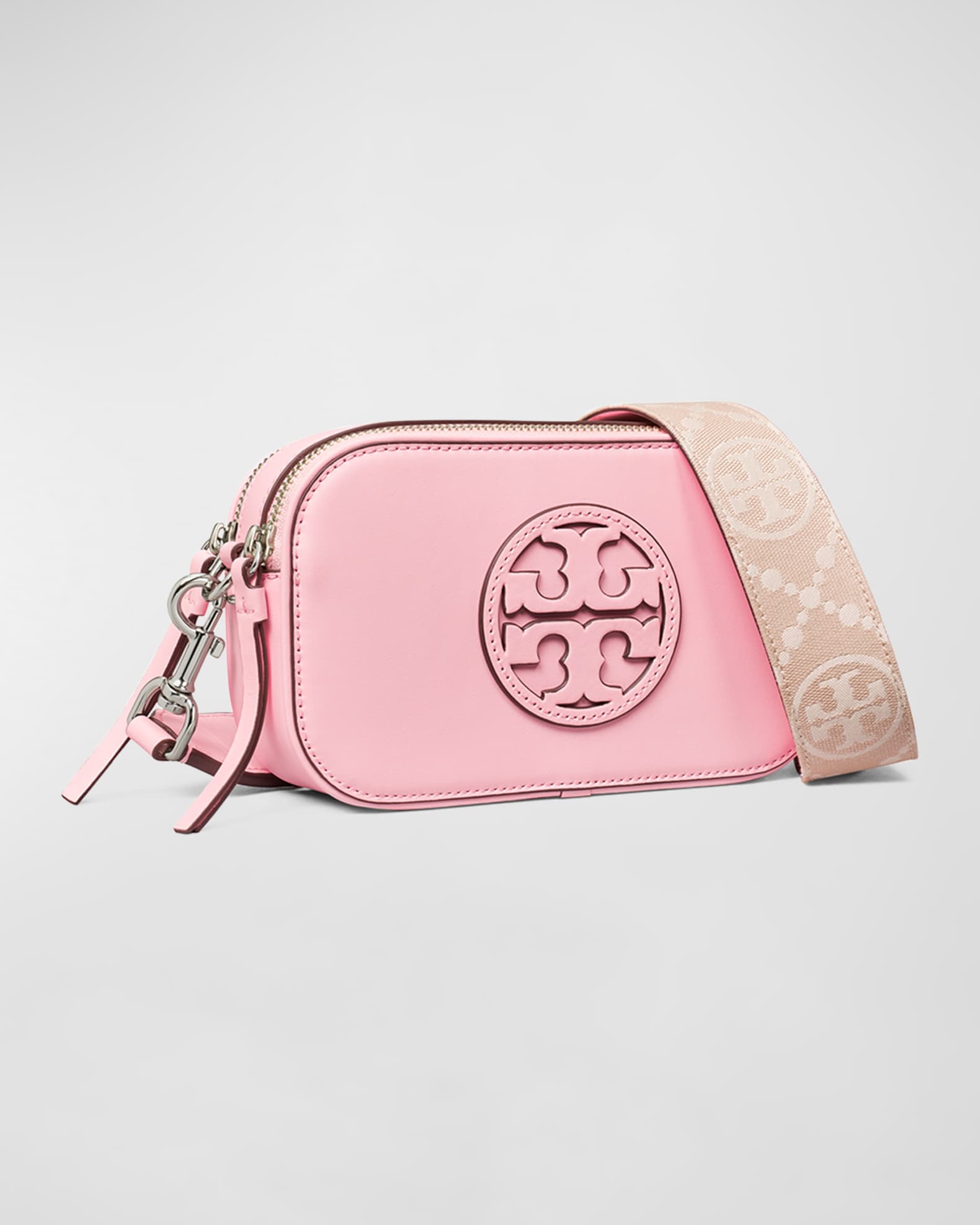 Tory Burch Miller Mini DoubleZip Camera Crossbody Bag Neiman Marcus
