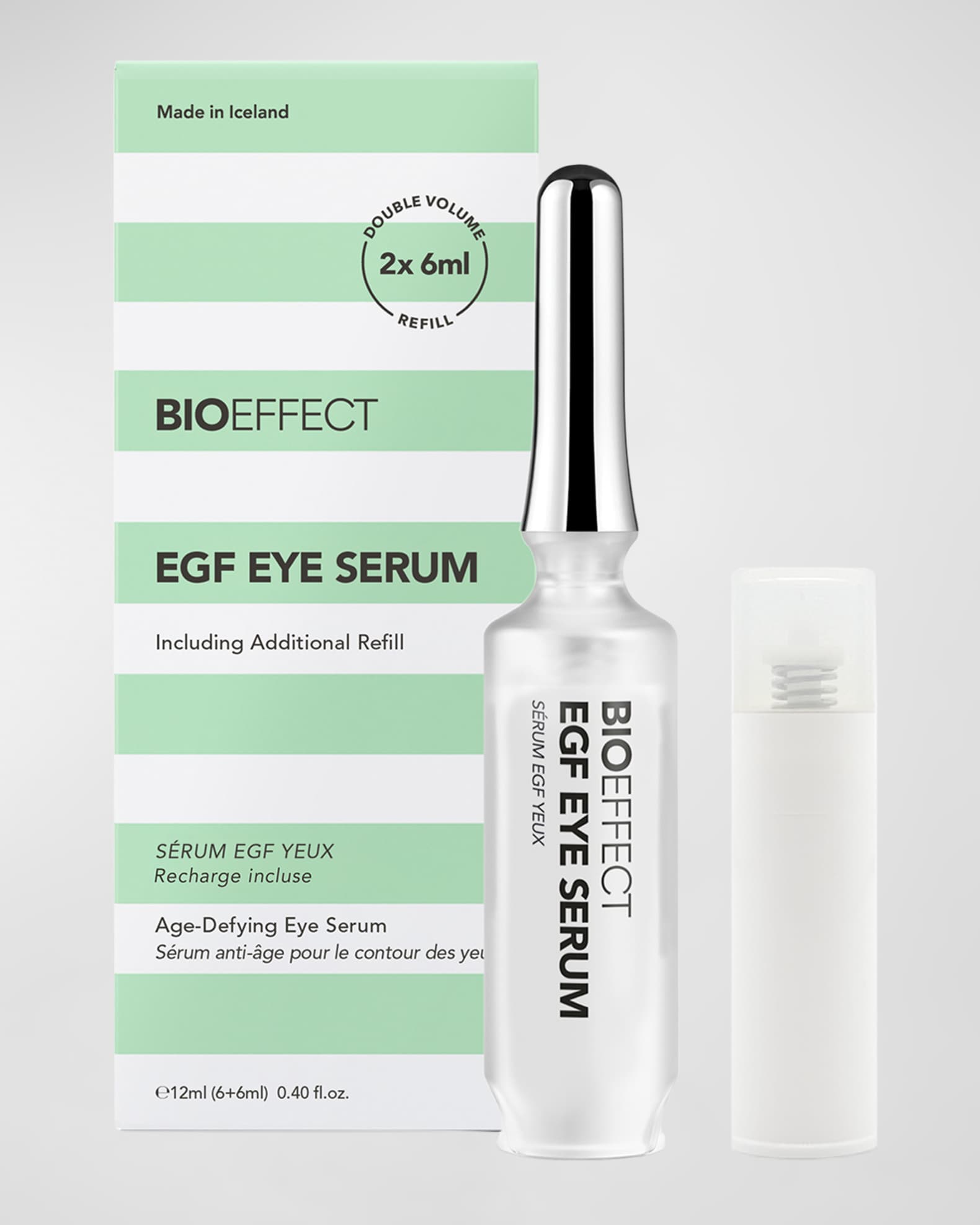 EGF Eye Serum and Refill, 2 x 0.2 oz. 1