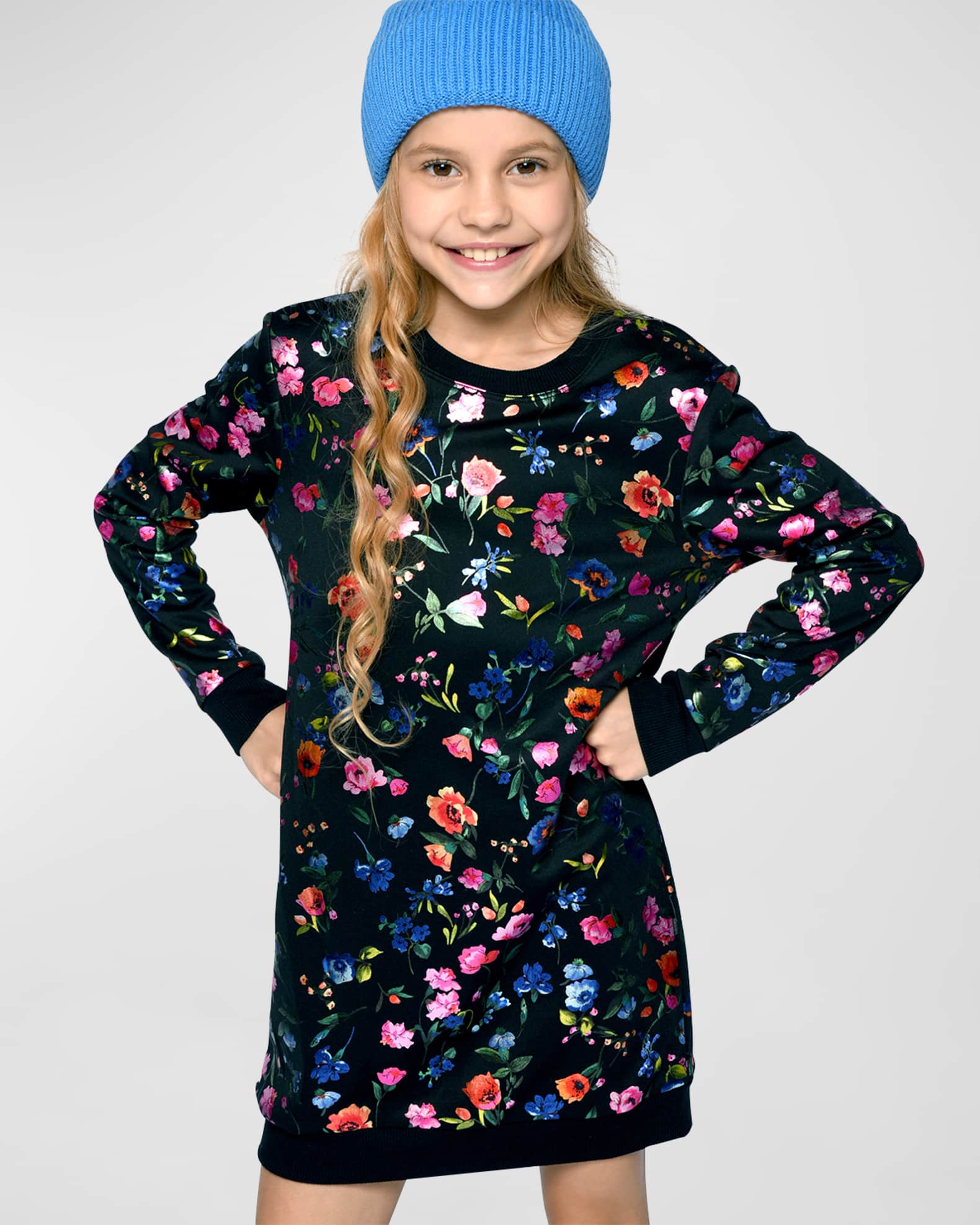Girl s Multi Flower Dress Neiman Marcus