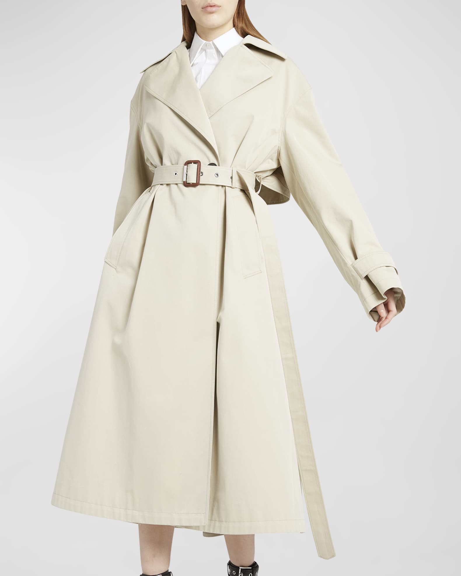 Oversize Belted Trench Coat