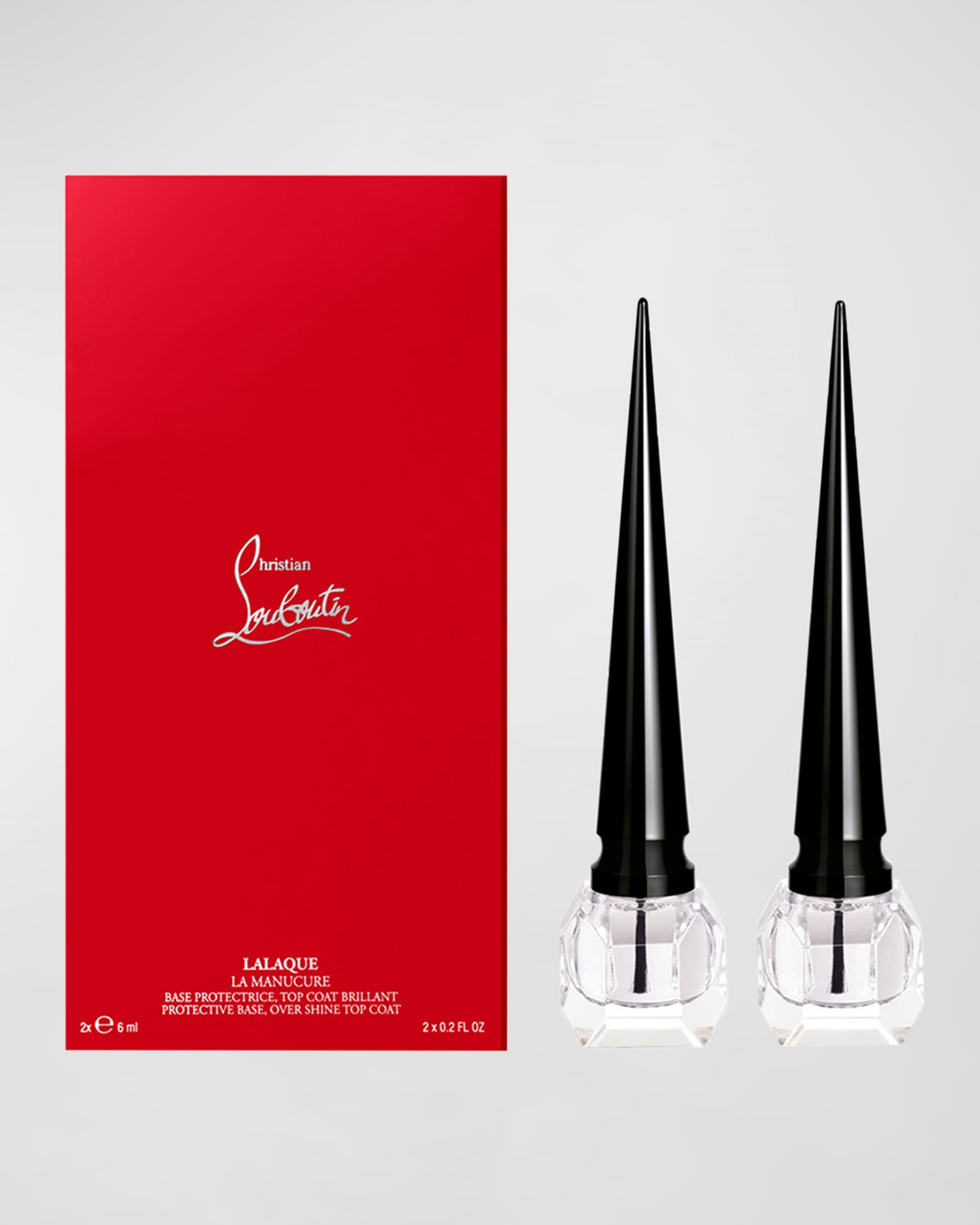 Lalaque La Manucure La Base & Le Top Coat, 2 x 0.2 oz. 1