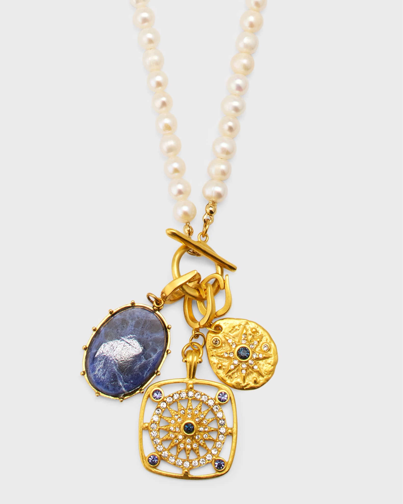 Louis Vuitton Brass, Crystal and Enamel Paradise Chain Necklace