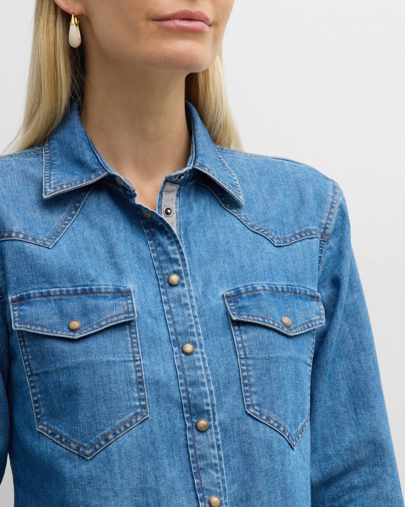 EDGE DENIM SHIRT